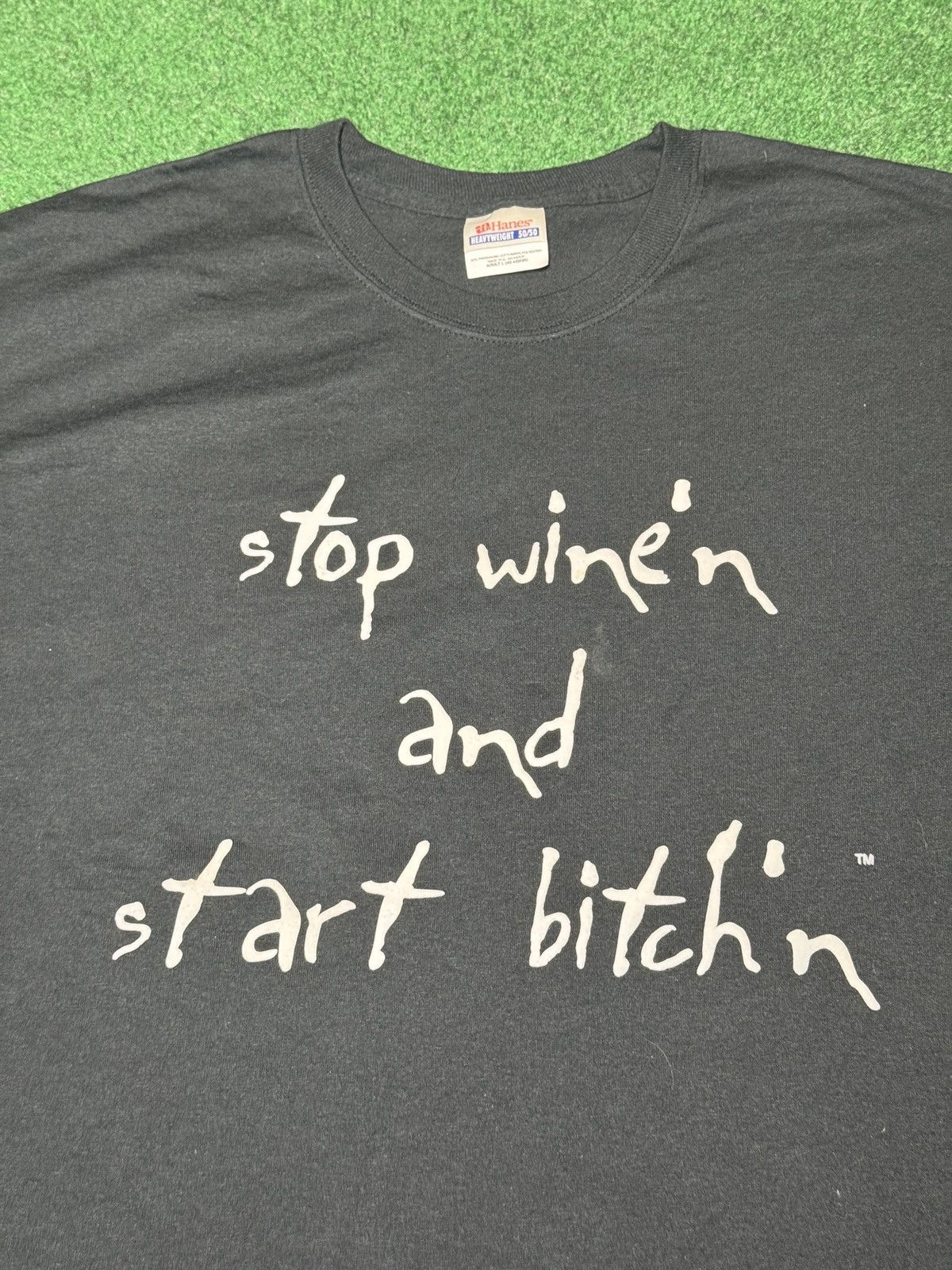 Hanes Vintage Ivanabitch Vodka Start Bitchin Lrg Alcohol T Shirt Size US L / EU 52-54 / 3 - 1 Thumbnail