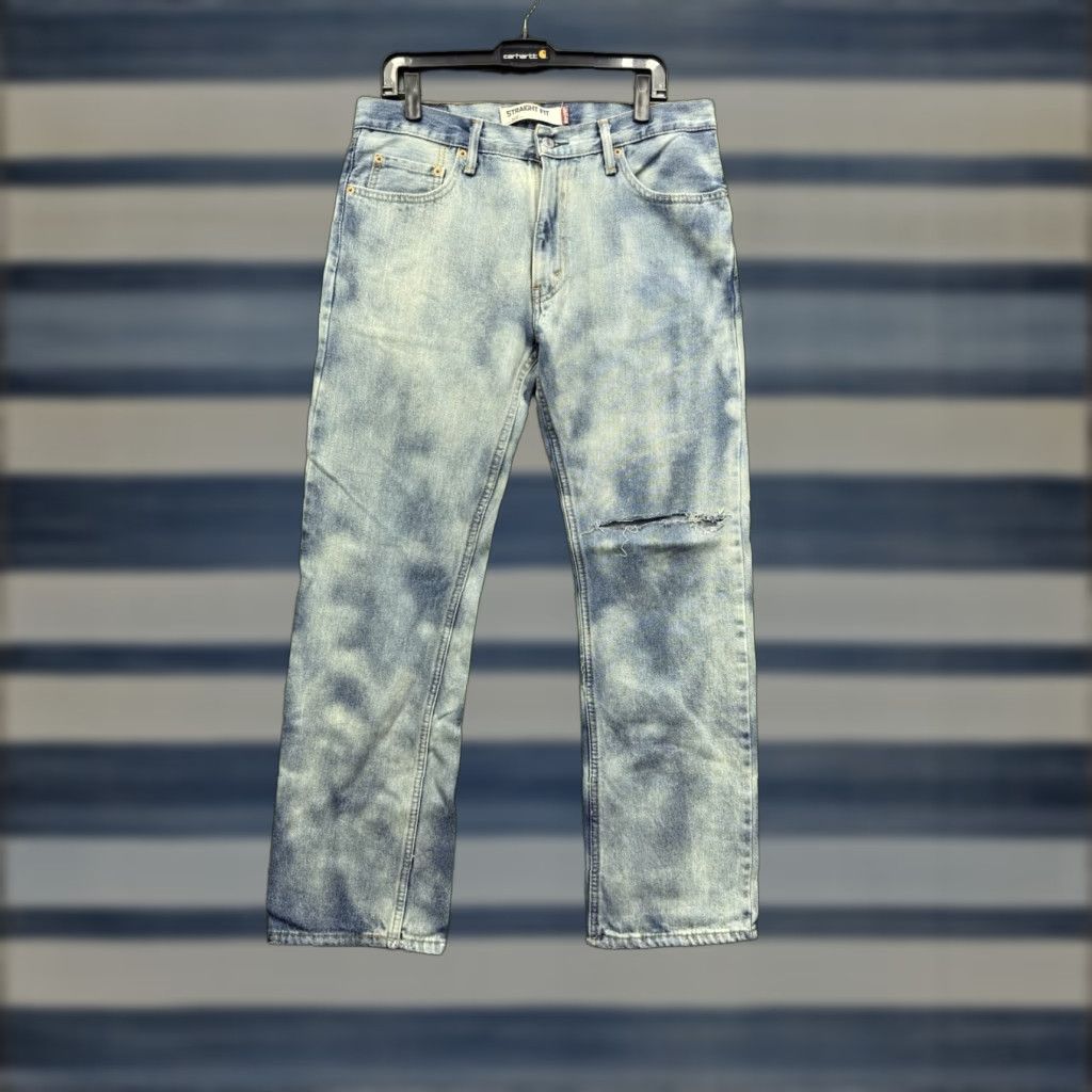 Levi's VINTAGE Levi's 505 Jeans Mens 34x32 Regular Fit Acid Wash Denim Straight Casual Retro Size US 34 / EU 50 - 1 Thumbnail