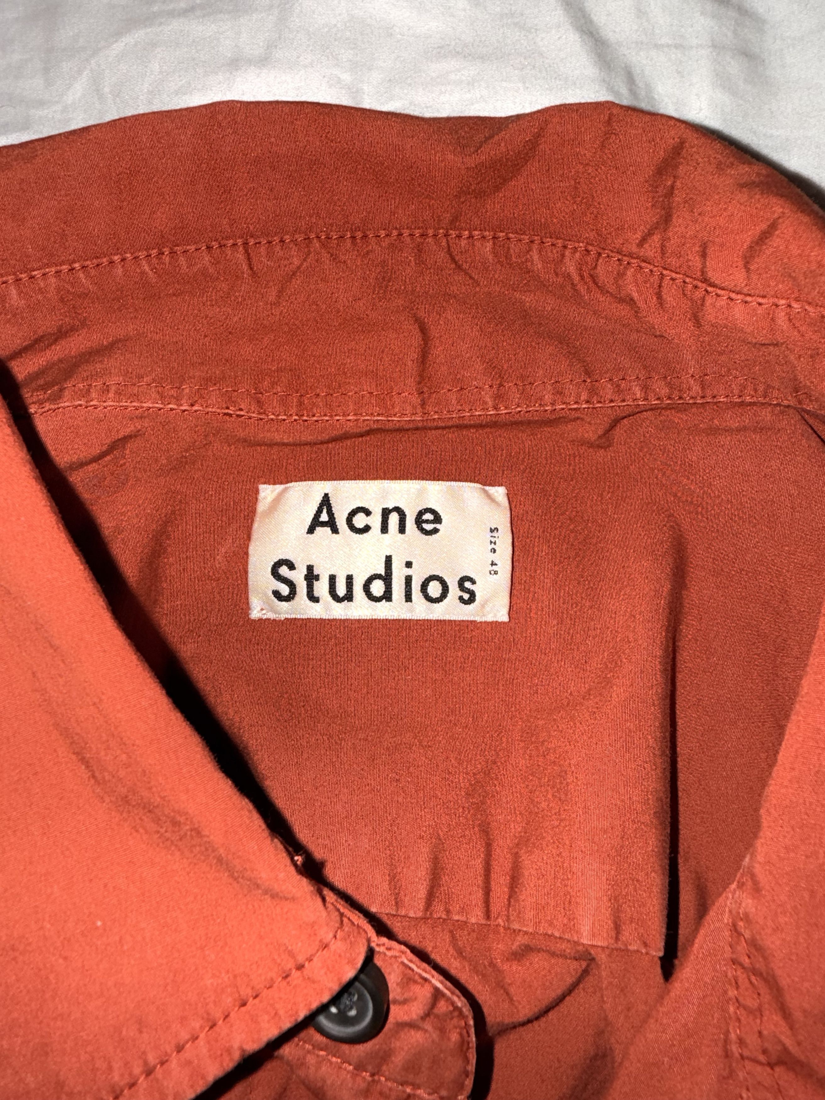 Acne Studios Acne Studios Oversized Cotton Shirt Size US L / EU 52-54 / 3 - 4 Thumbnail