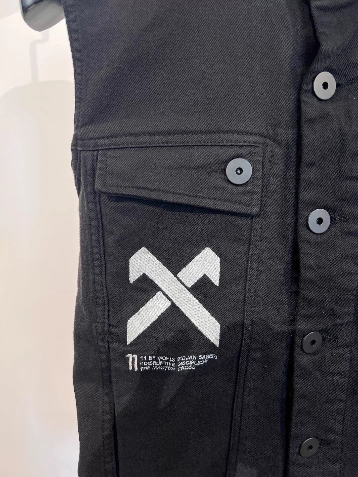 Boris Bidjan Saberi Boris Bidjan Saberi 11by bbs V3 Denim Print Vest S Size US S / EU 44-46 / 1 - 4 Thumbnail