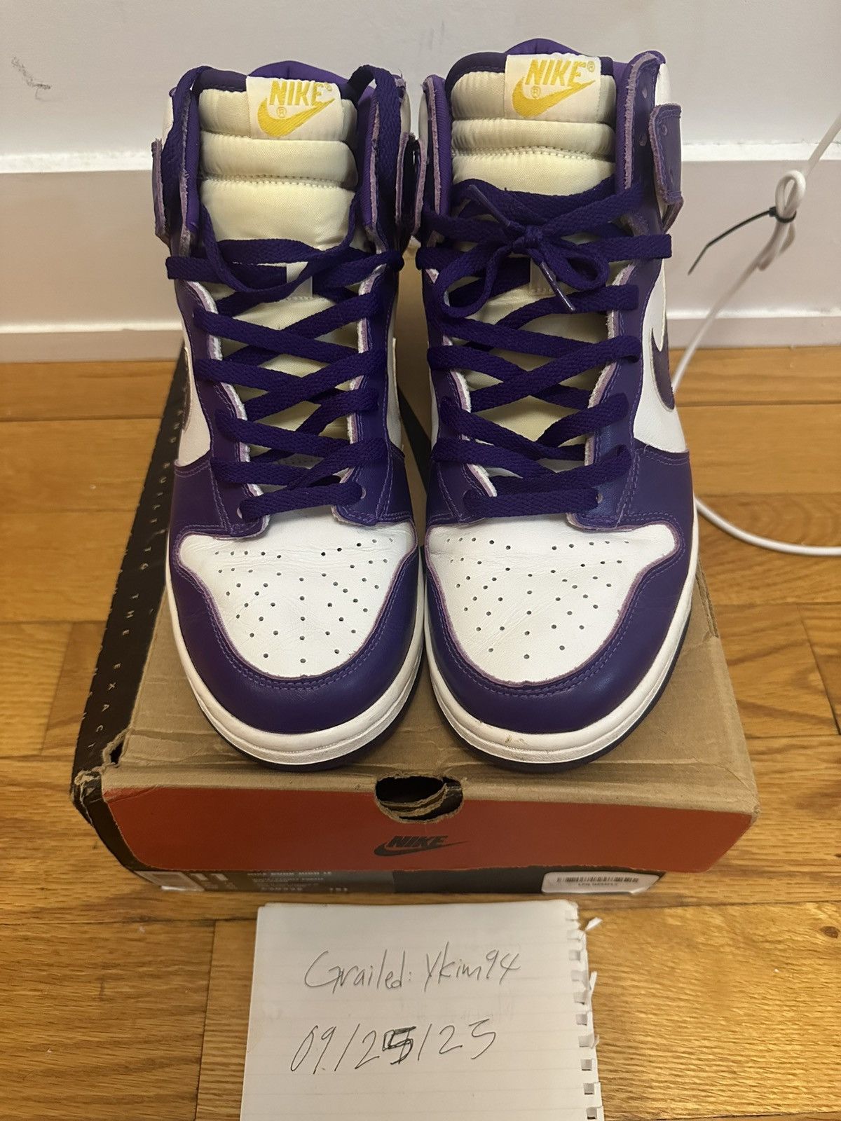 Vintage Nike Dunk High LE 1999 City Attack SB