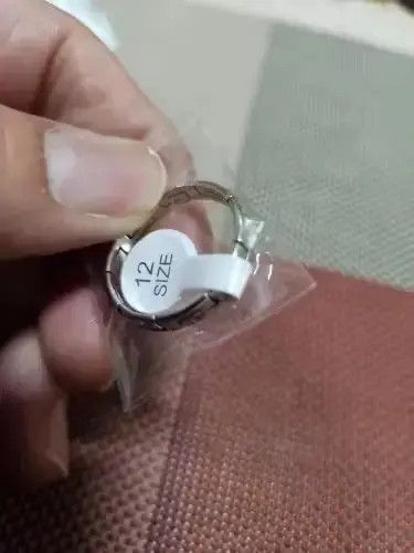 Other Silver Color Geometry Line Ring Size ONE SIZE - 4 Thumbnail