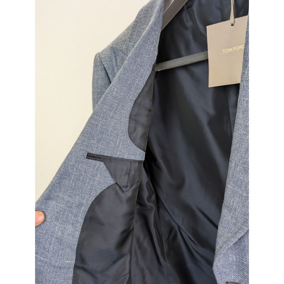 Tom Ford o1rshd1 Blazer Jacket in Blue Size US S / EU 44-46 / 1 - 10 Thumbnail