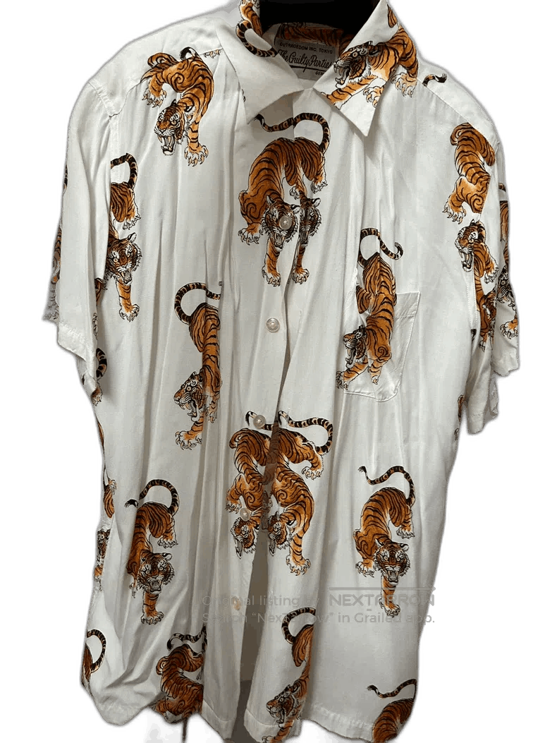 Wacko Maria WACKO MARIA Tiger Print Short Sleeve Shirt Size US M / EU 48-50 / 2 - 1 Thumbnail