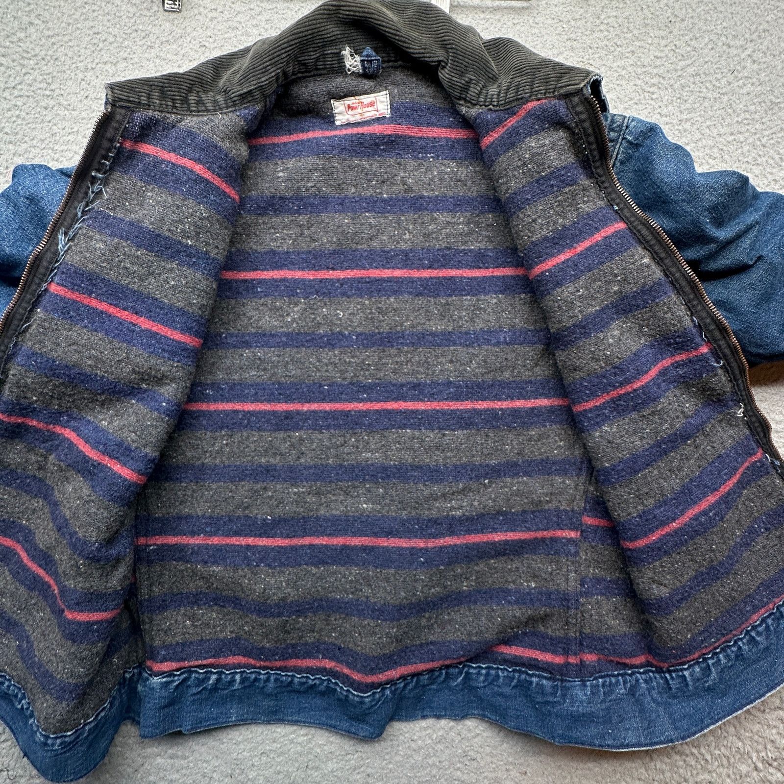 Other VTG 50s 60s Wards Power House Montgomery Denim Jacket Small Size US S / EU 44-46 / 1 - 12 Thumbnail