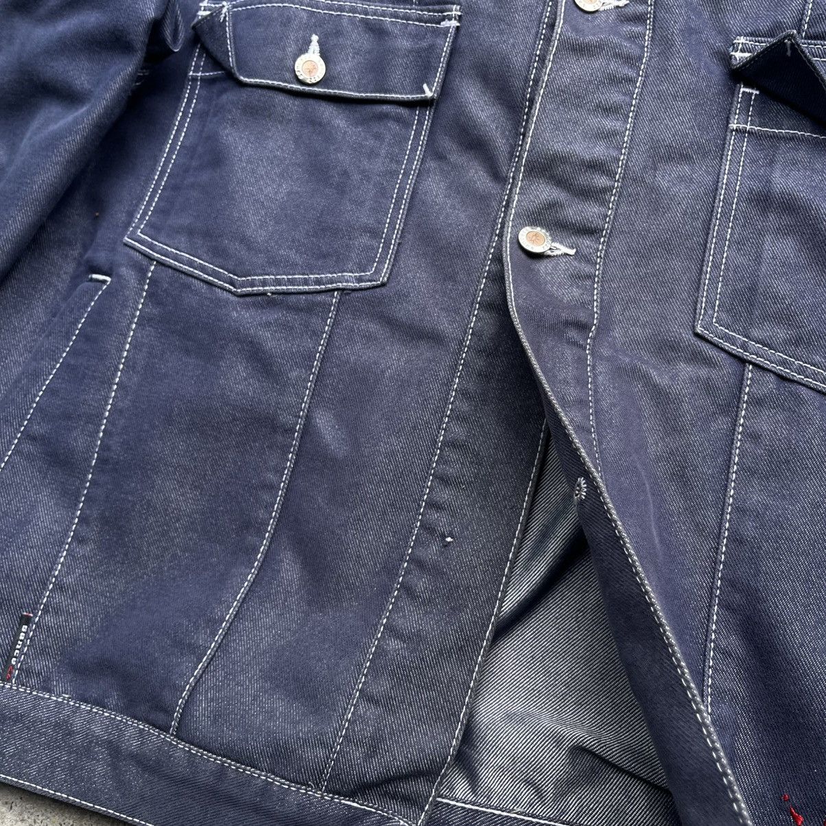 Vintage Sancezz new york Jeans jacket Skate Vintage Rare denim Size US L / EU 52-54 / 3 - 6 Thumbnail