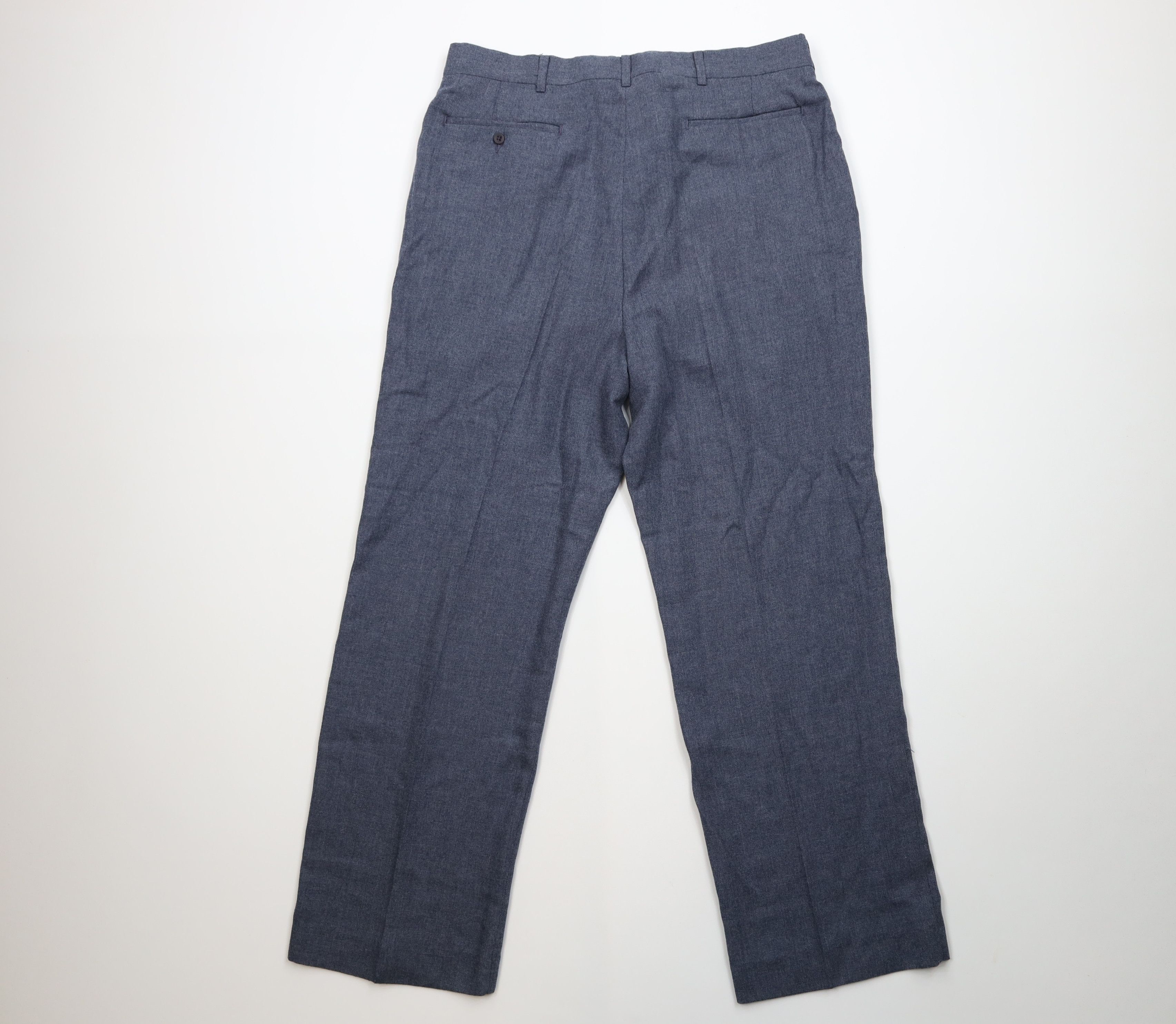 Vintage Vintage 70s Streetwear Gabardine Wide Leg Chino Pants USA Size US 34 / EU 50 - 10 Thumbnail