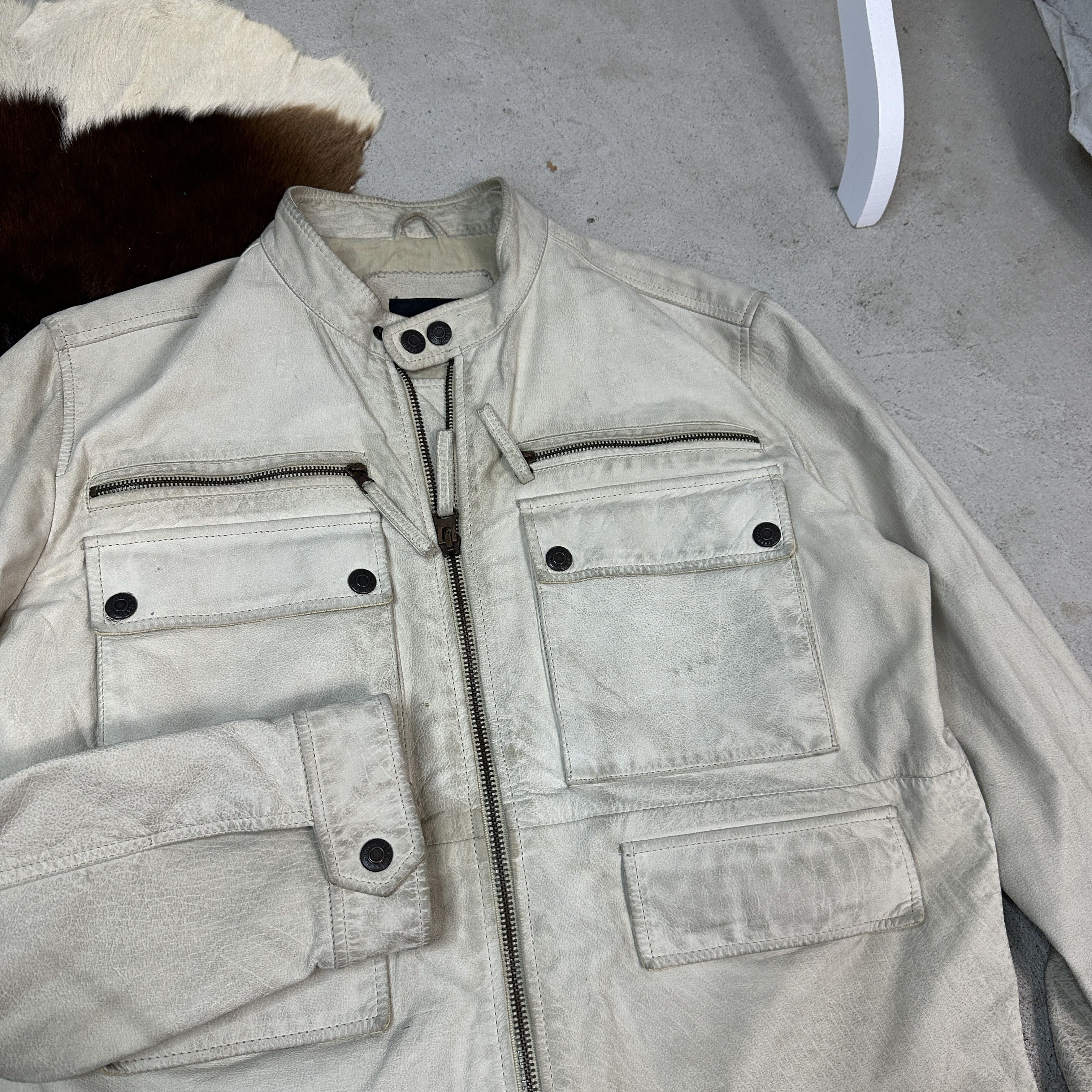 Vintage Vintage Leather Jacket Size US XL / EU 56 / 4 - 3 Thumbnail