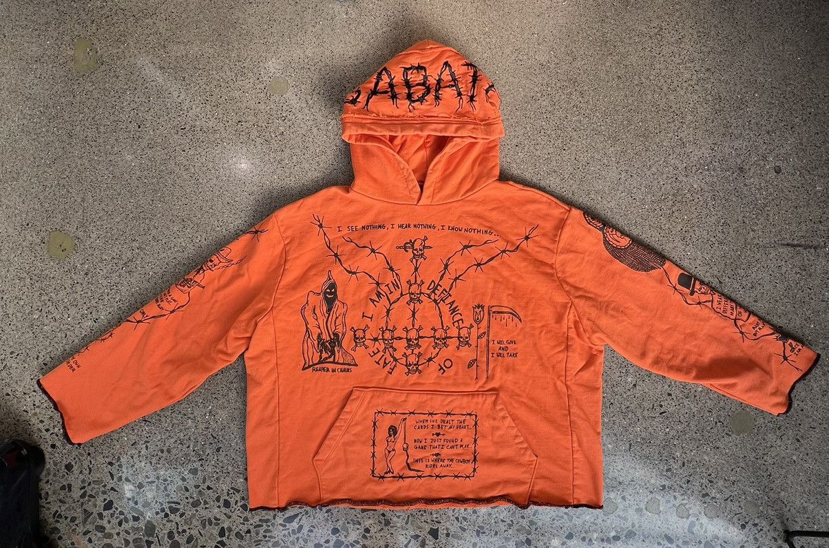 Warren lotas sabata hoodie white hotsell