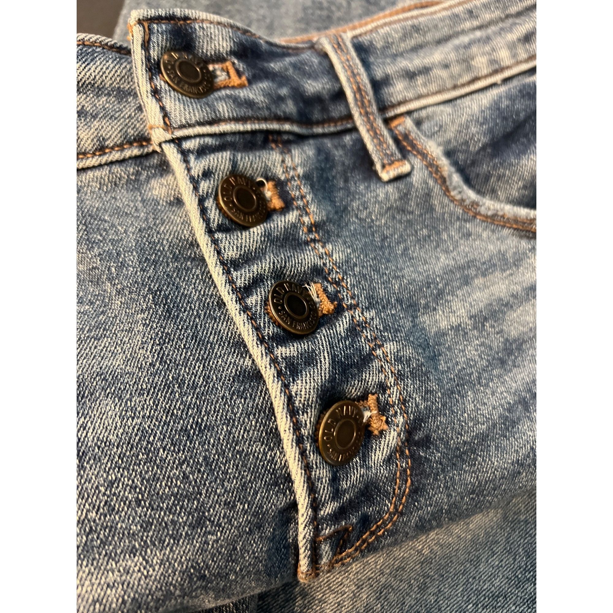 Old Navy Old Navy Rockstar Super Skinny High Rise Jeans Secret Slim P Size 27" / US 4 / IT 40 - 6 Thumbnail