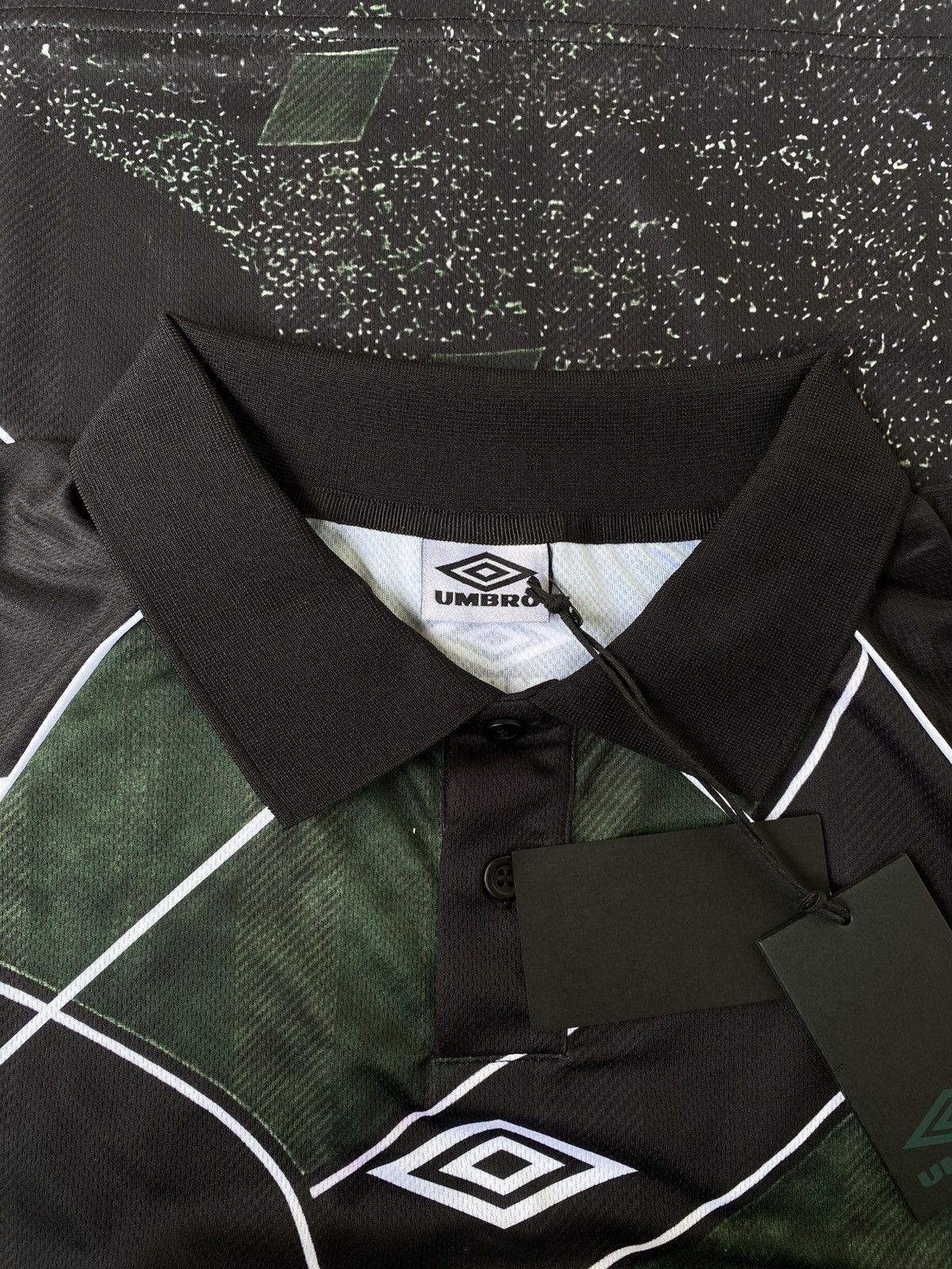 Slam Jam × Umbro Umbro Men’s 95 96 Penalty Culture Longsleeve Polo Size US L / EU 52-54 / 3 - 7 Thumbnail