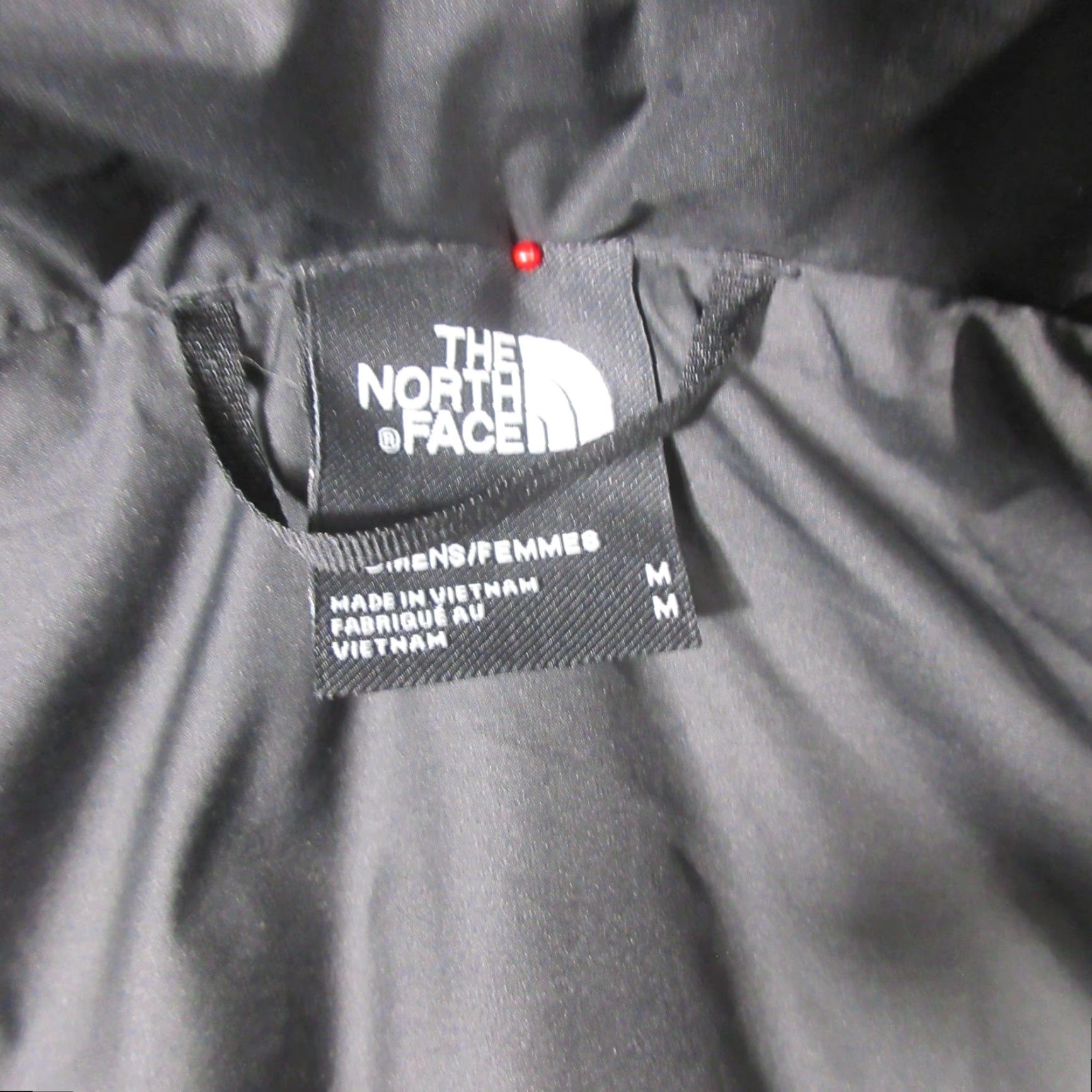 The North Face The North Face Puffer Jacket Women M Solid Black High Neck Zip Regular Long Sleeve Embroidered Logo Zipper - Fall Spring Winter Casual Travel Workwear Size M / US 6-8 / IT 42-44 - 3 Thumbnail