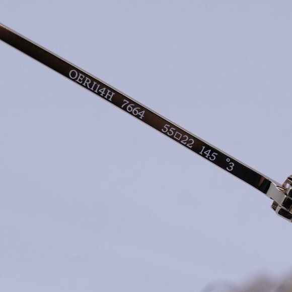 Off-White Off-White Off-White OERI14H LYNN 7664 Sunglasses Gold Oval Size ONE SIZE - 6 Thumbnail