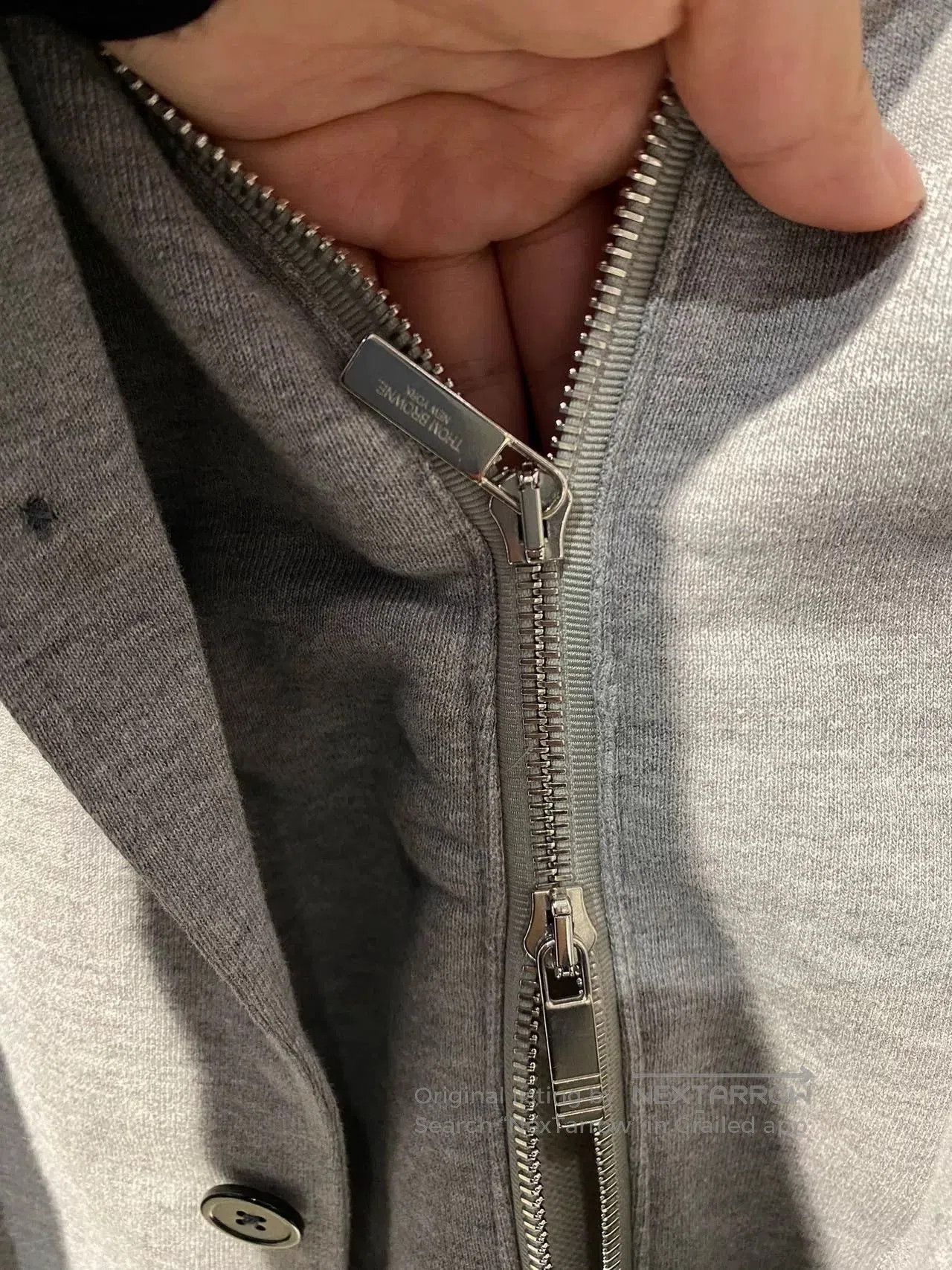Thom Browne Thom Browne Hooded Sweatshirt Blazer. Size US S / EU 44-46 / 1 - 4 Thumbnail