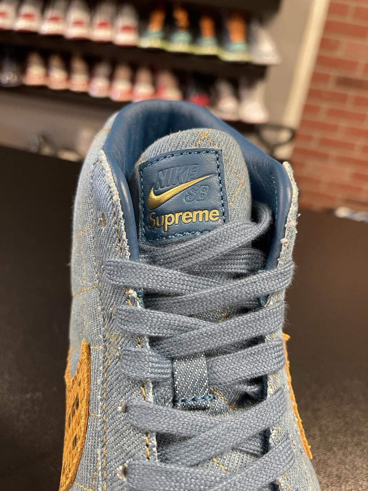 Nike Size 10 - Nike SB Zoom Blazer Mid QS x Supreme Denim 2022 Size US 10 / EU 43 - 8 Thumbnail