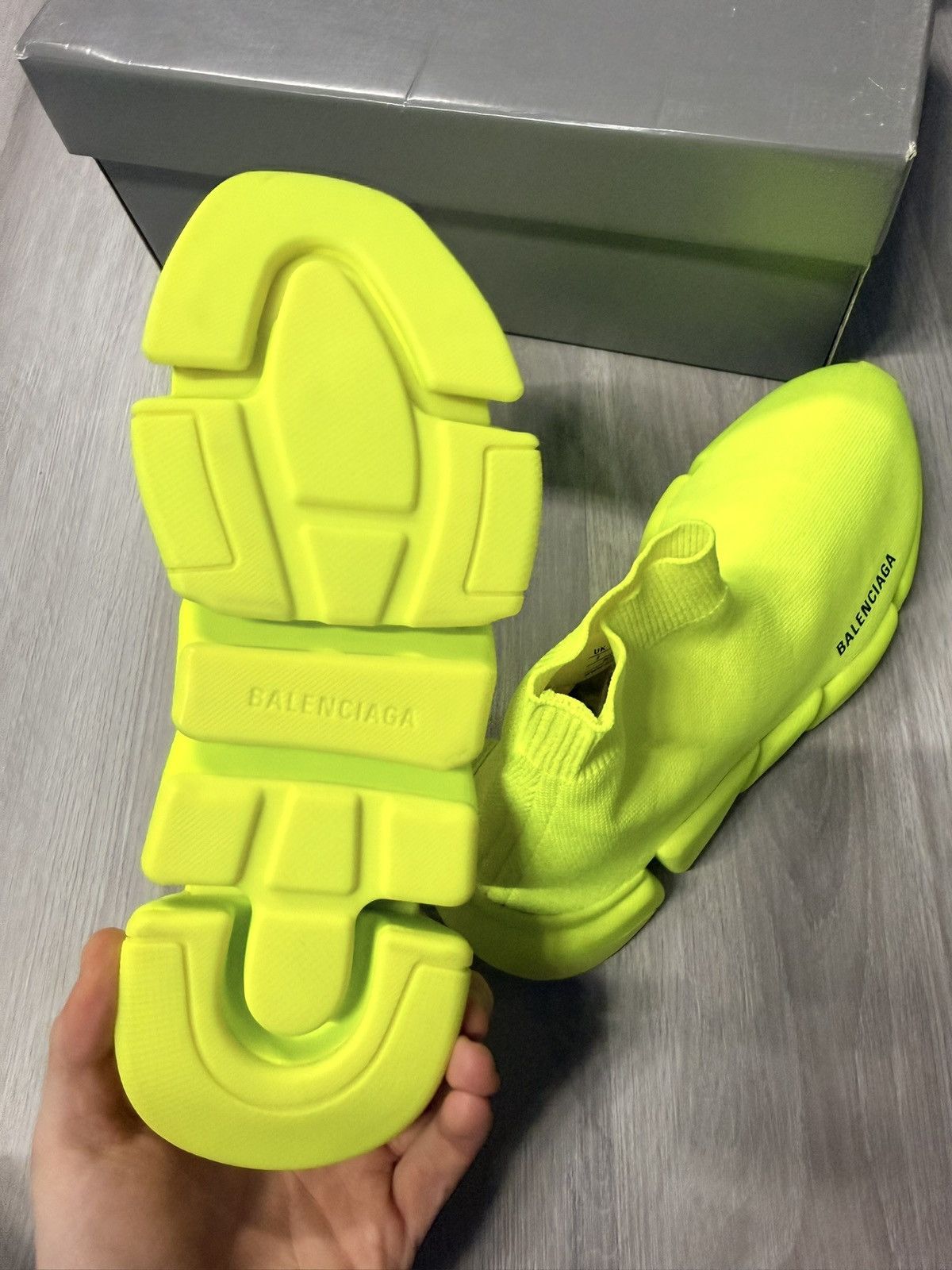 Balenciaga Neon Balenciaga Speed Runner Size US 10 / IT 40 - 3 Thumbnail