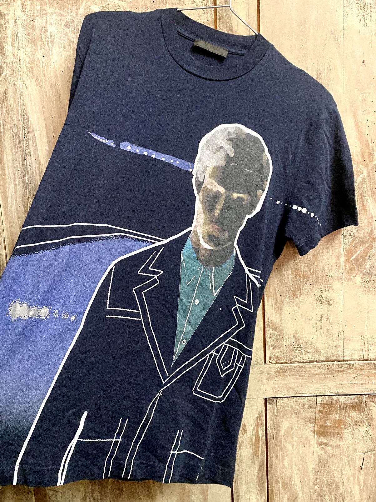 Prada prada men blue printed t-shirt S Size US S / EU 44-46 / 1 - 6 Thumbnail