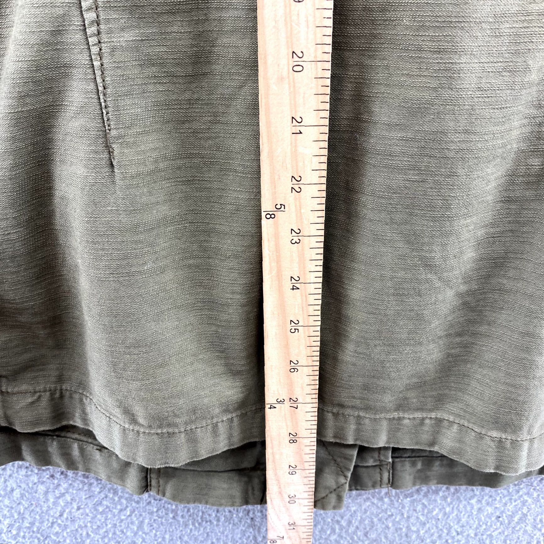 Free People Free People Jacket Women Med Olive Utility Field Chore Barn Military Safari Coat Womens Size M / US 6-8 / IT 42-44 - 7 Thumbnail