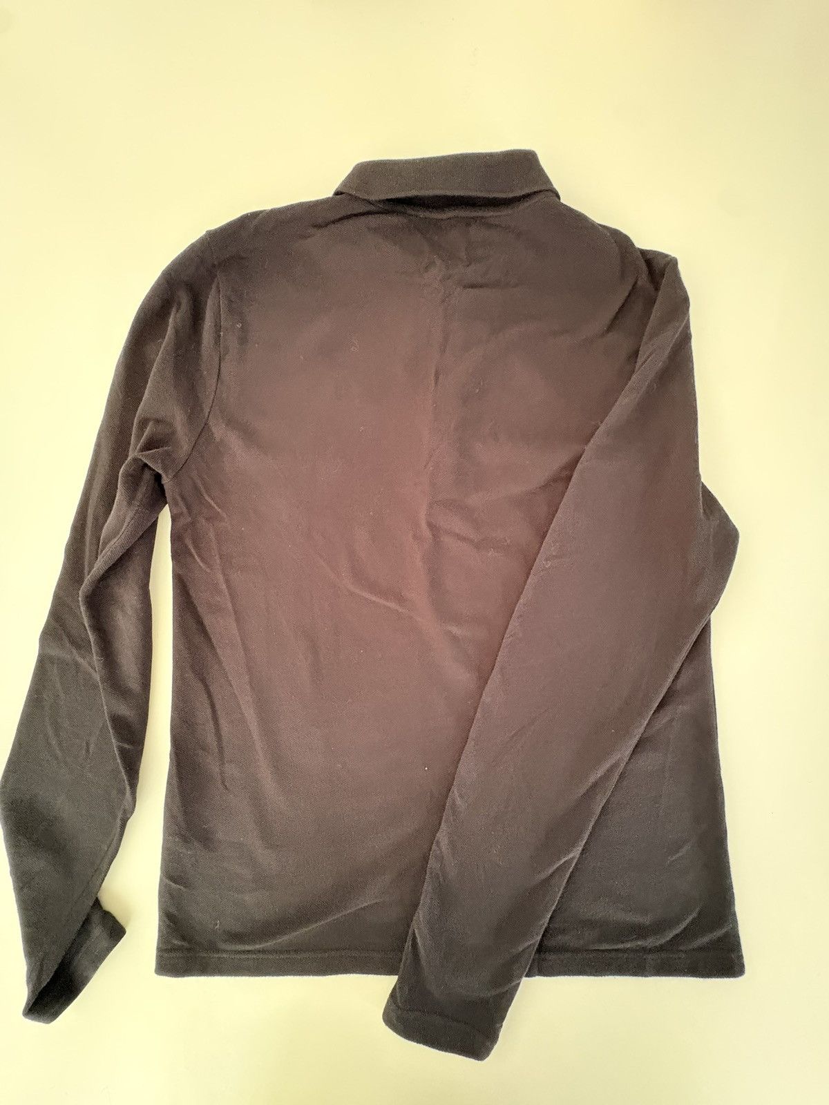 Versace Jeans Couture Versace Collection Long Sleeve Polo — Black — Slim Fit Size US M / EU 48-50 / 2 - 2 Thumbnail