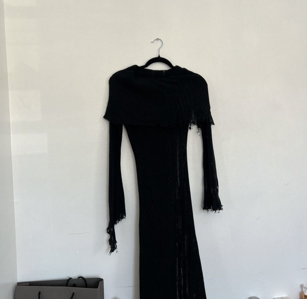 Acne Studios Acne Studios Open Knit Dress Size S / US 4 / IT 40 - 14 Thumbnail