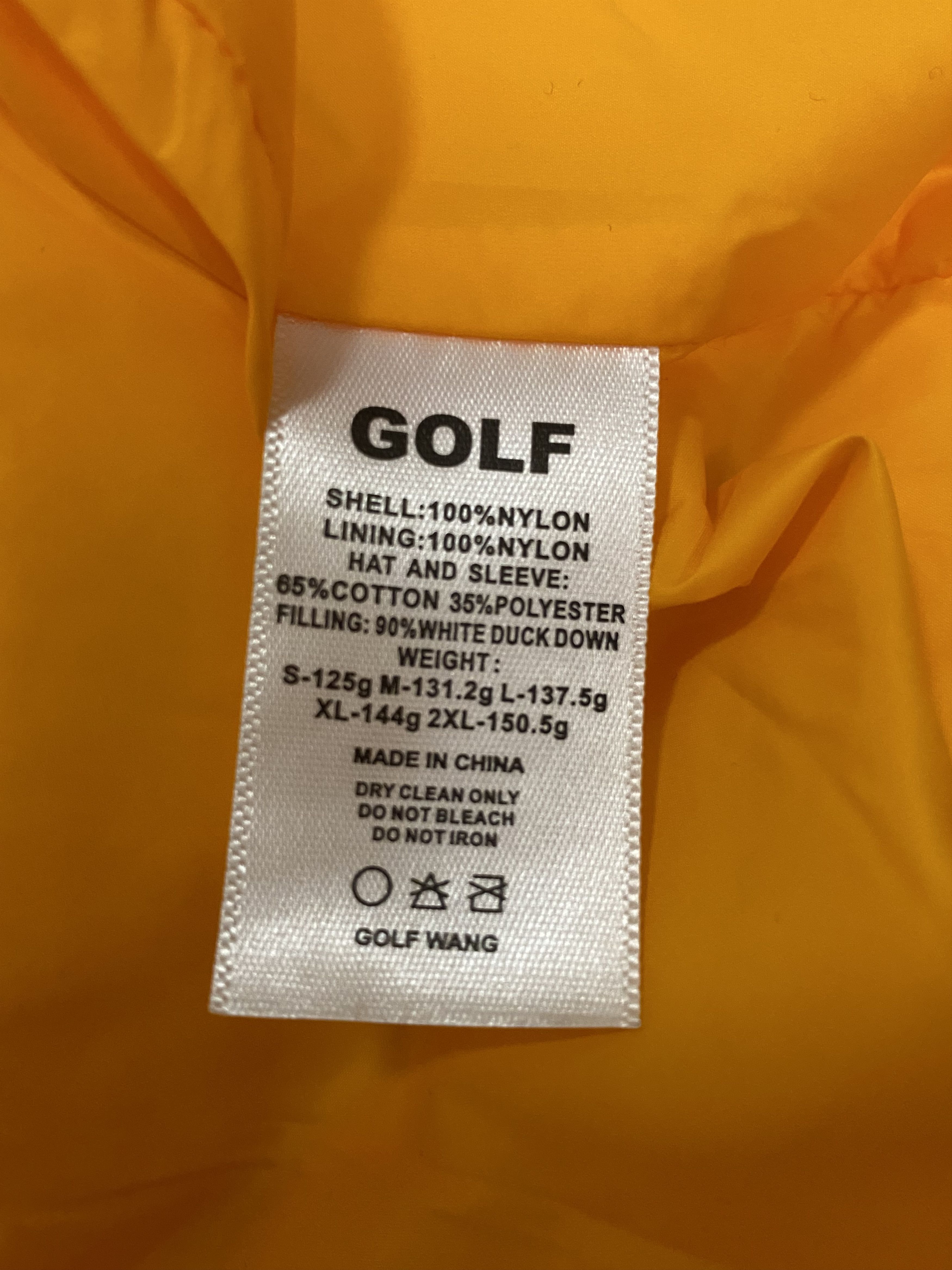 Golf Wang ALL IN ONE HOODIE-VEST - ORANGE COMBO Size US L / EU 52-54 / 3 - 5 Thumbnail