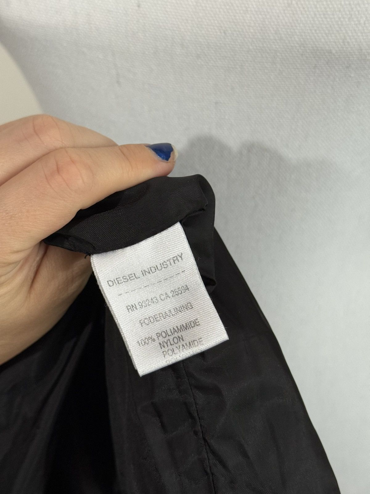 Diesel Diesel Y2K Cropped Black Jacket – Size M (fits XS/S) Size S / US 4 / IT 40 - 8 Thumbnail