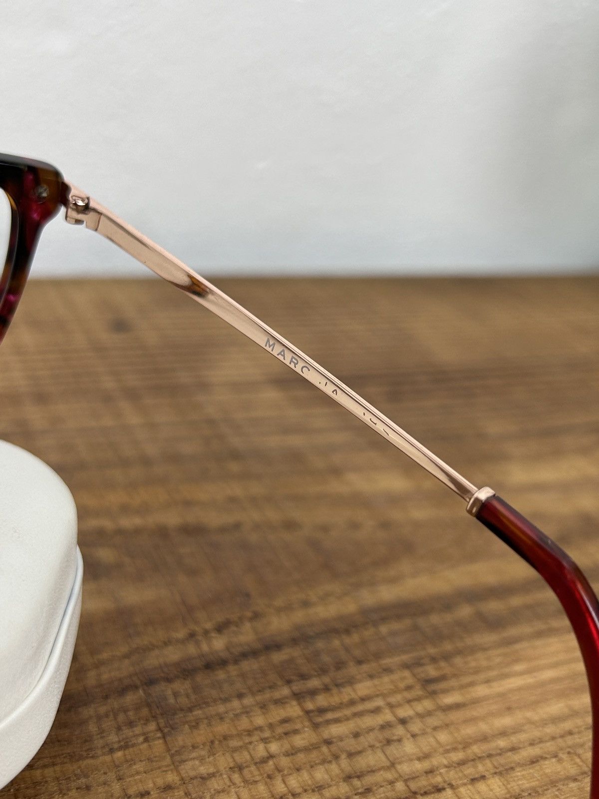 Marc Jacobs Marc Jacobs 400 MFX Havana Plum Womens Glasses Frame Size ONE SIZE - 11 Thumbnail