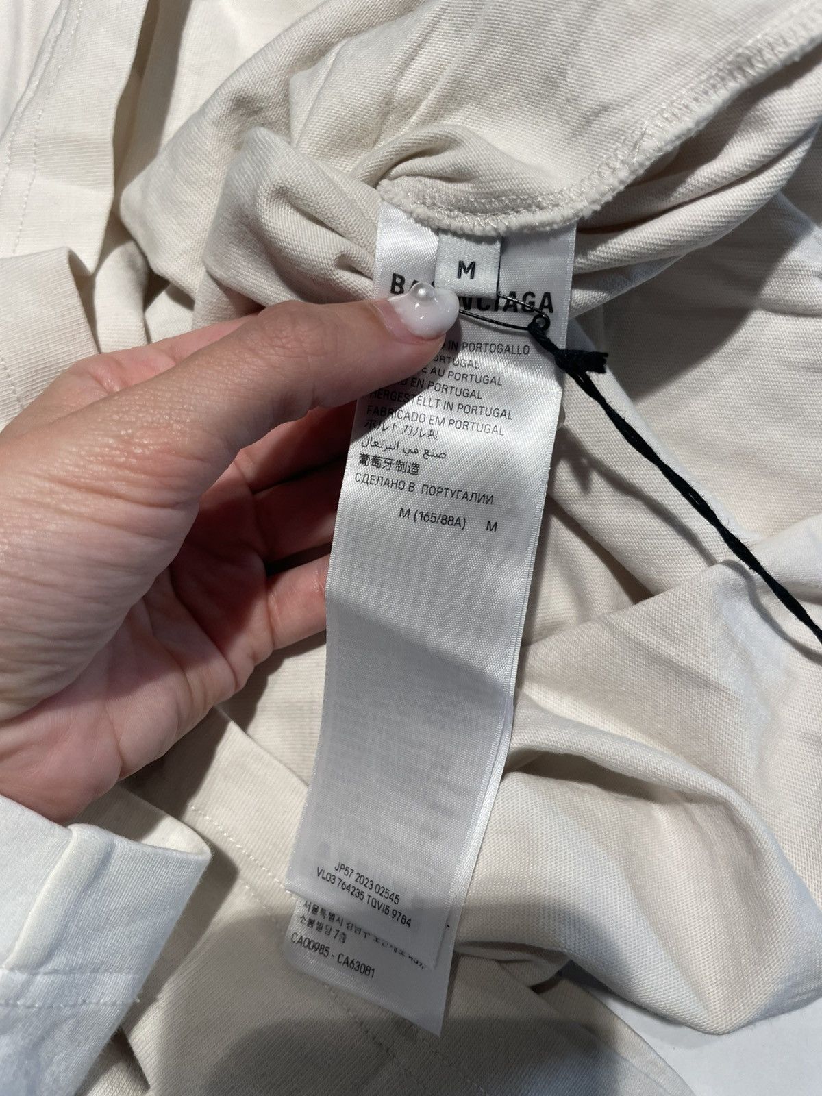 Balenciaga Logo t-shirt Size US M / EU 48-50 / 2 - 5 Thumbnail