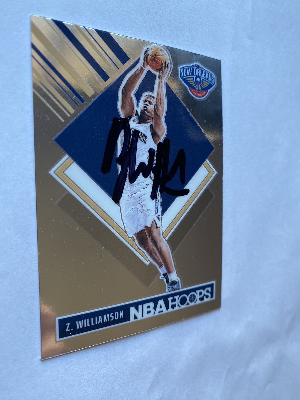 NBA New Orleans Pelicans Zion Williamson signed nba basketball Size ONE SIZE - 1 Preview