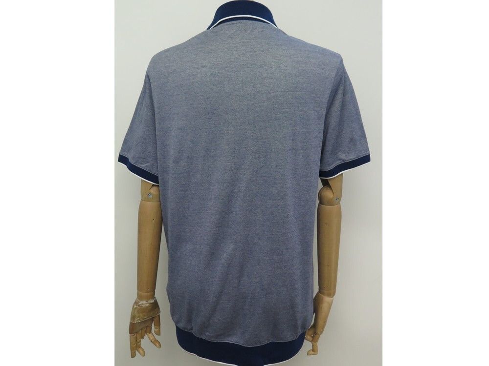 Loro Piana o1w1db10724 Polo Shirt in Light Blue Size US XL / EU 56 / 4 - 3 Thumbnail