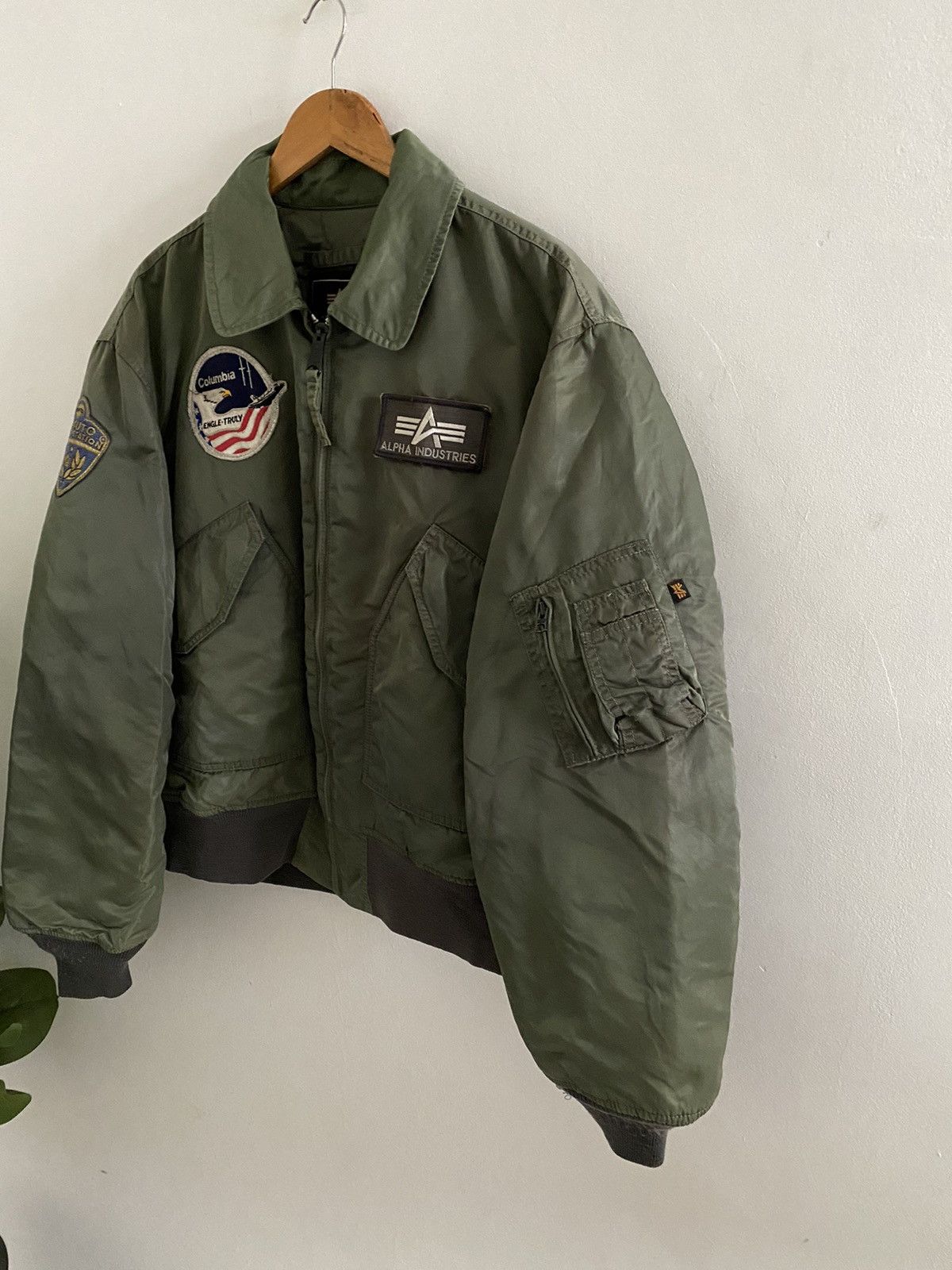 Alpha Industries ALPHA INDUSTRIES INC MA-1 Flight Jacket Size US L / EU 52-54 / 3 - 3 Thumbnail