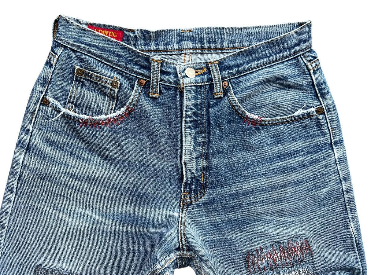 Edwin Vintage Edwin USA Distressed Denim Jeans 30x32 Size US 30 / EU 46 - 6 Thumbnail