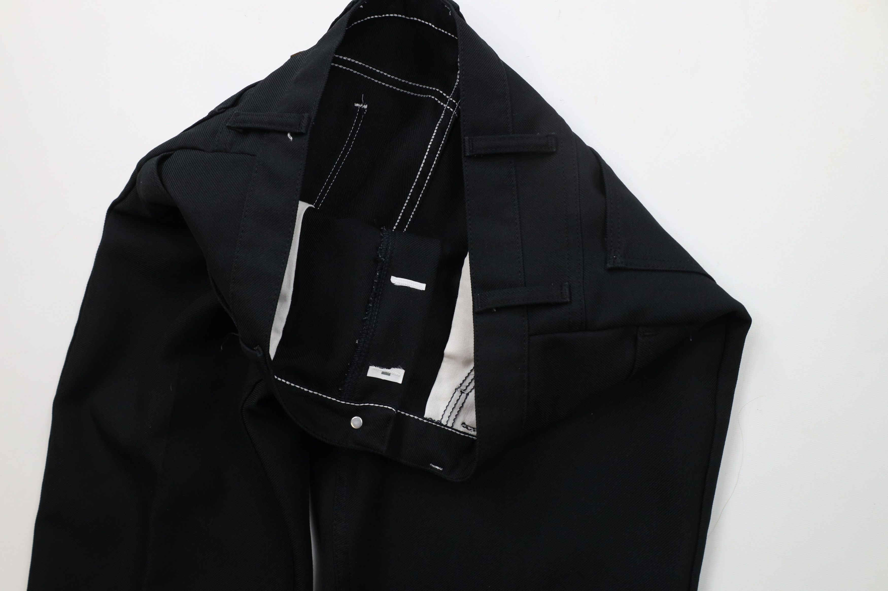 Vintage × Wrangler Vintage 90s Wrangler Wide Leg Western Chino Pants Black Size US 34 / EU 50 - 7 Thumbnail