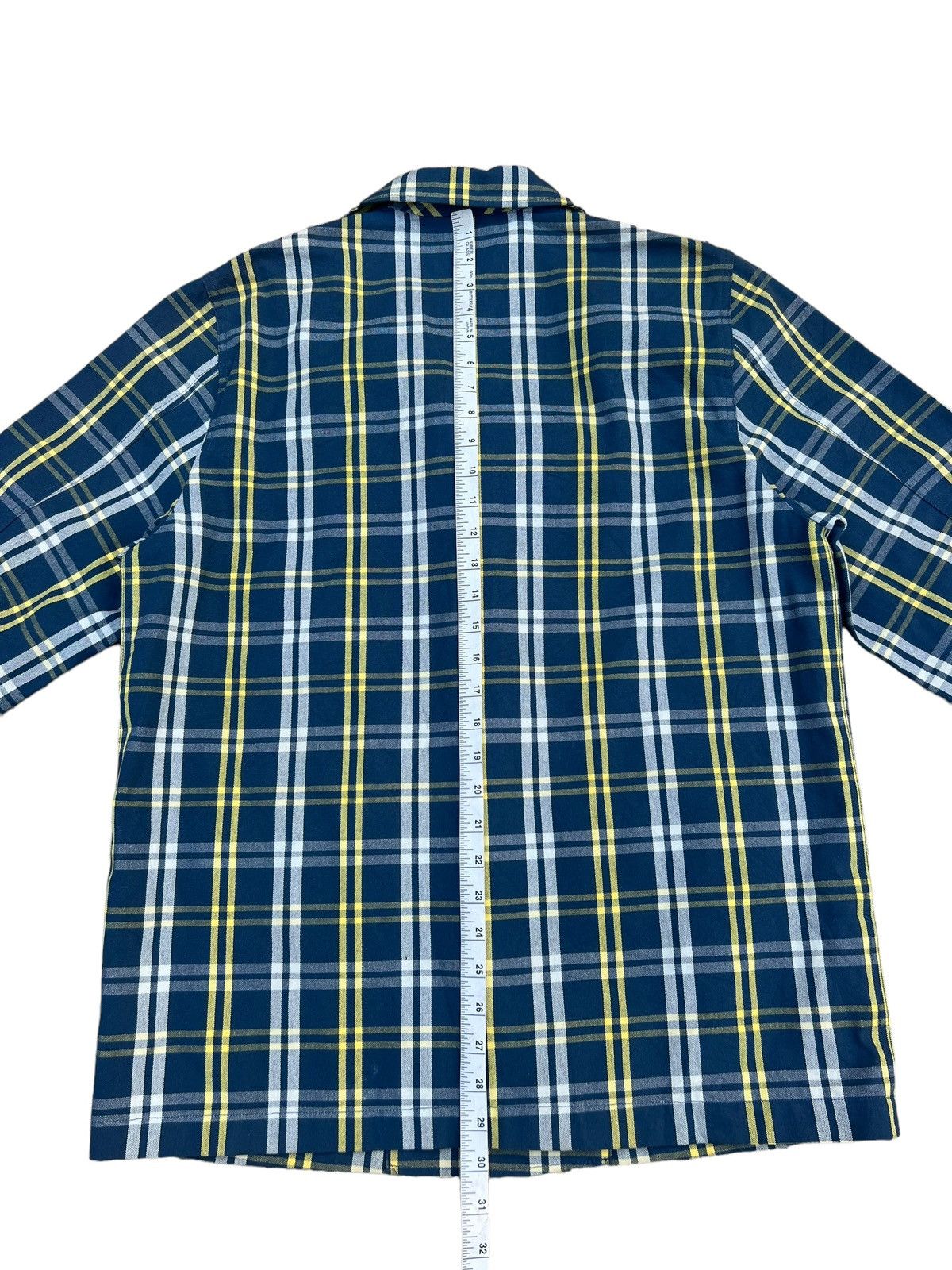 Vintage Vintage MILKBOY Japan Tartan Plaid Button Chore acket Coat Size US L / EU 52-54 / 3 - 13 Thumbnail
