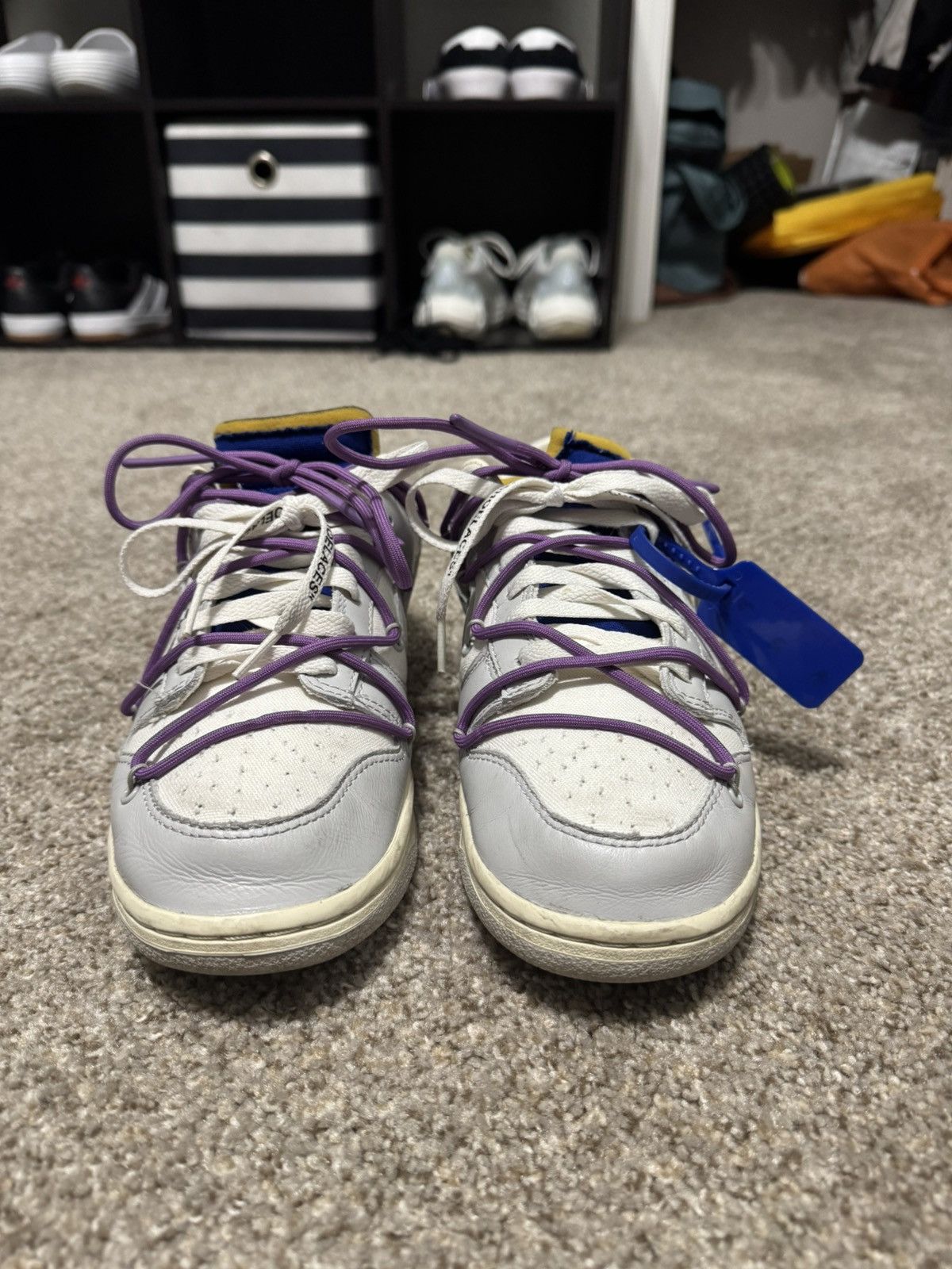 Nike × Off-White Lot 48 Dunk Low Size US 9 / EU 42 - 3 Thumbnail