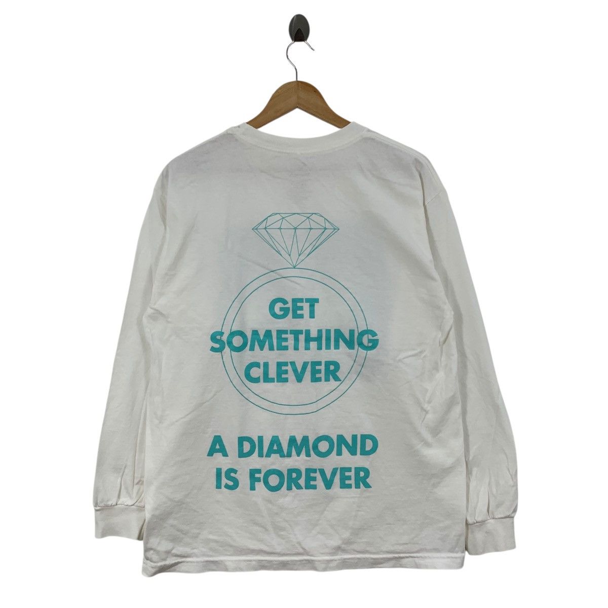Diamond Supply Co. DIAMOND SUPPLY CO Get Something Clever A Diamong Tshirt Size US L / EU 52-54 / 3 - 5 Thumbnail