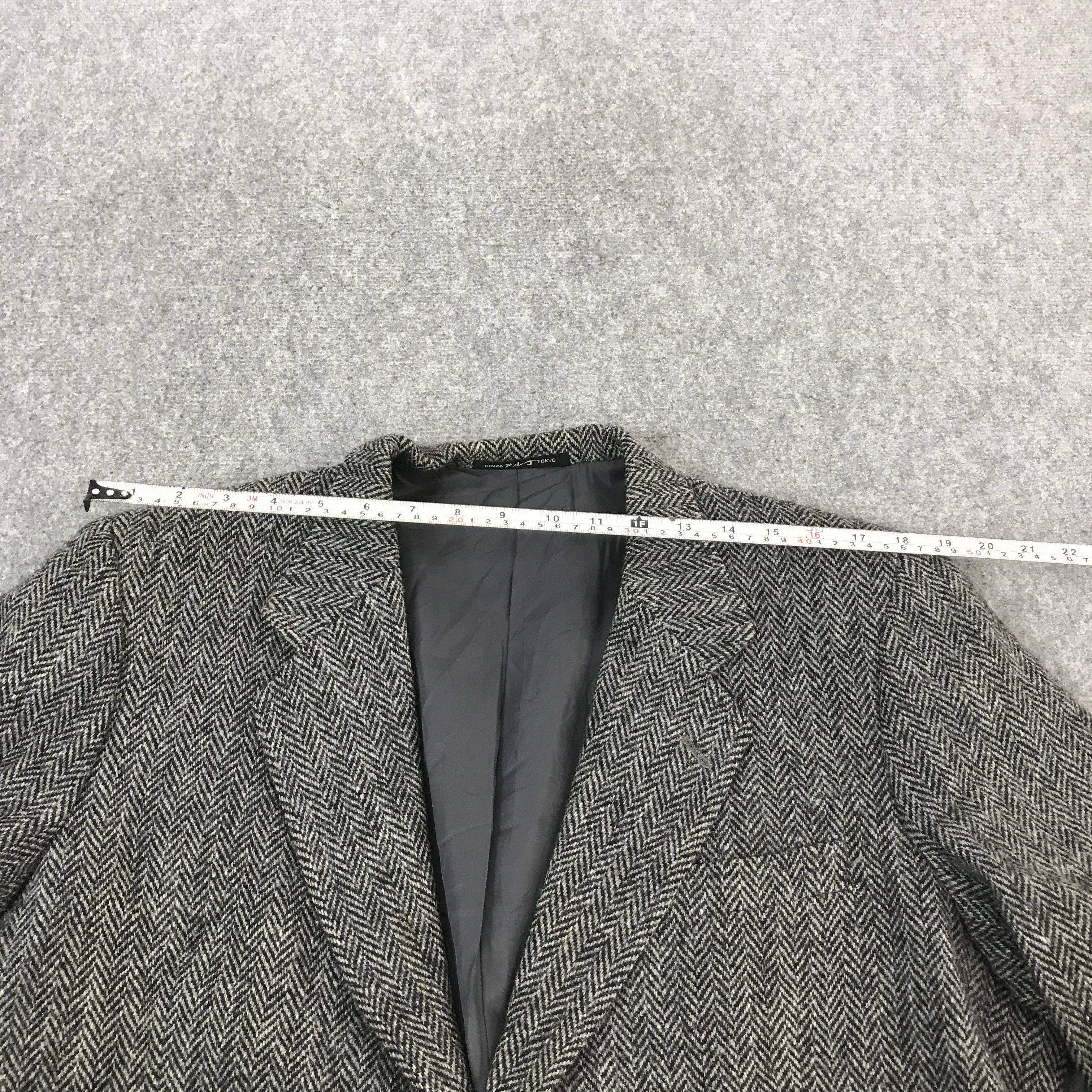 Harris Tweed VTG HARRIS TWEED WOOL BLAZER COAT JACKET Size US L / EU 52-54 / 3 - 9 Thumbnail