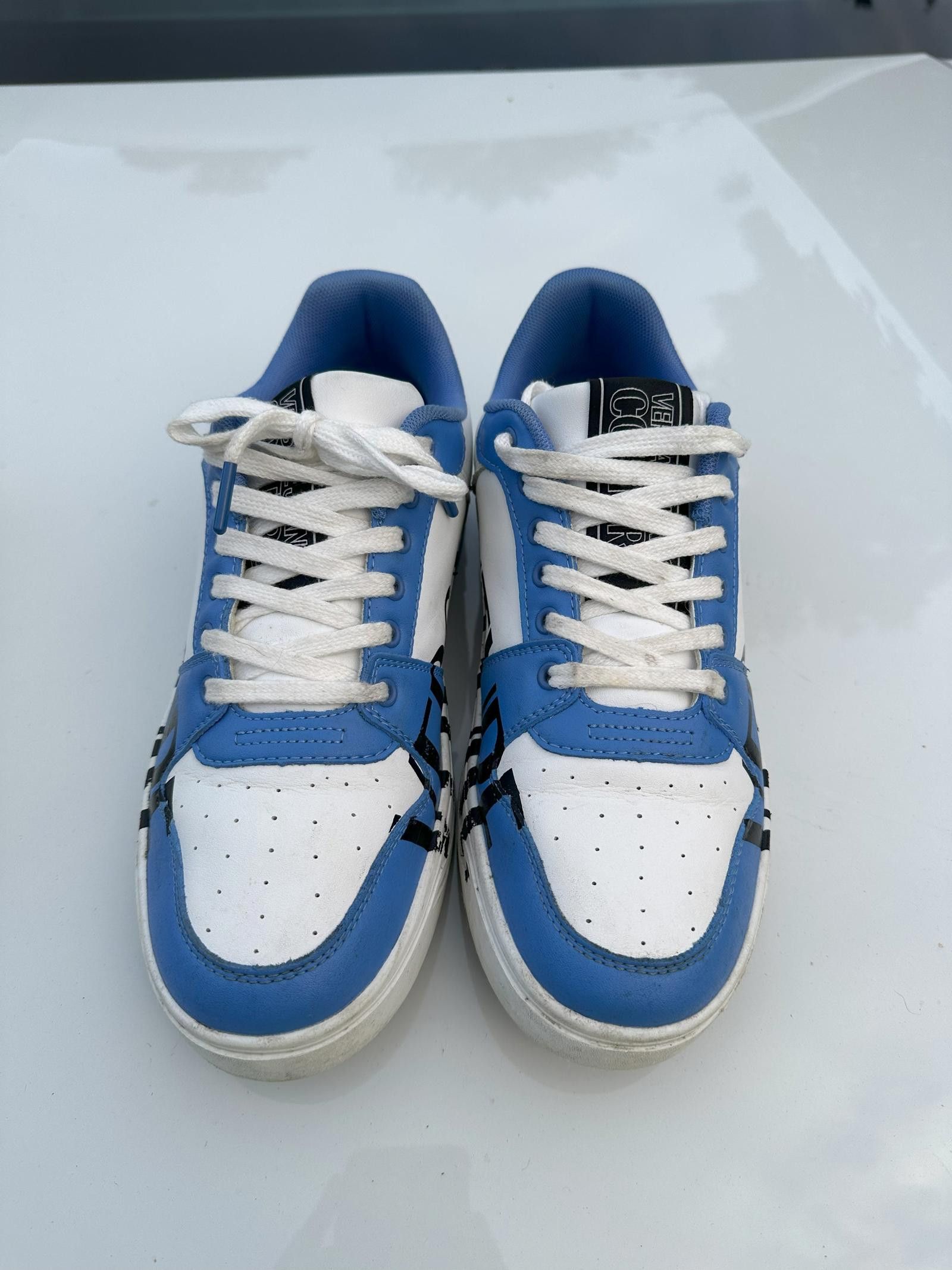 Versace Versace Dunks Blue / White US 10/ EU 43 Size US 10 / EU 43 - 2 Thumbnail
