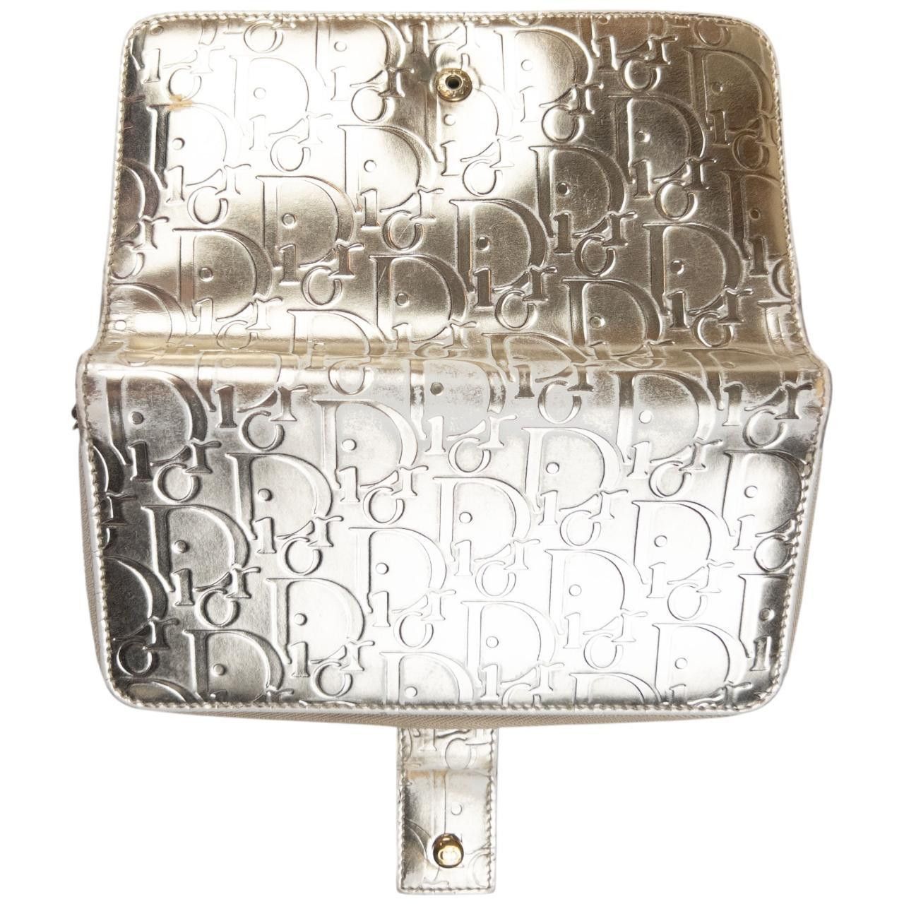 Dior Vintage Dior Embossed Monogram Purse Size ONE SIZE - 3 Thumbnail
