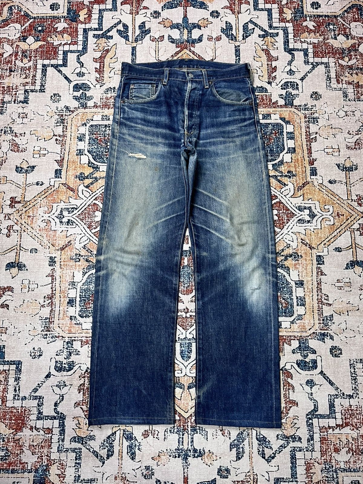 Levi's Levis XX 503B Big E Selvedge Jeans Size US 32 / EU 48 - 8 Thumbnail