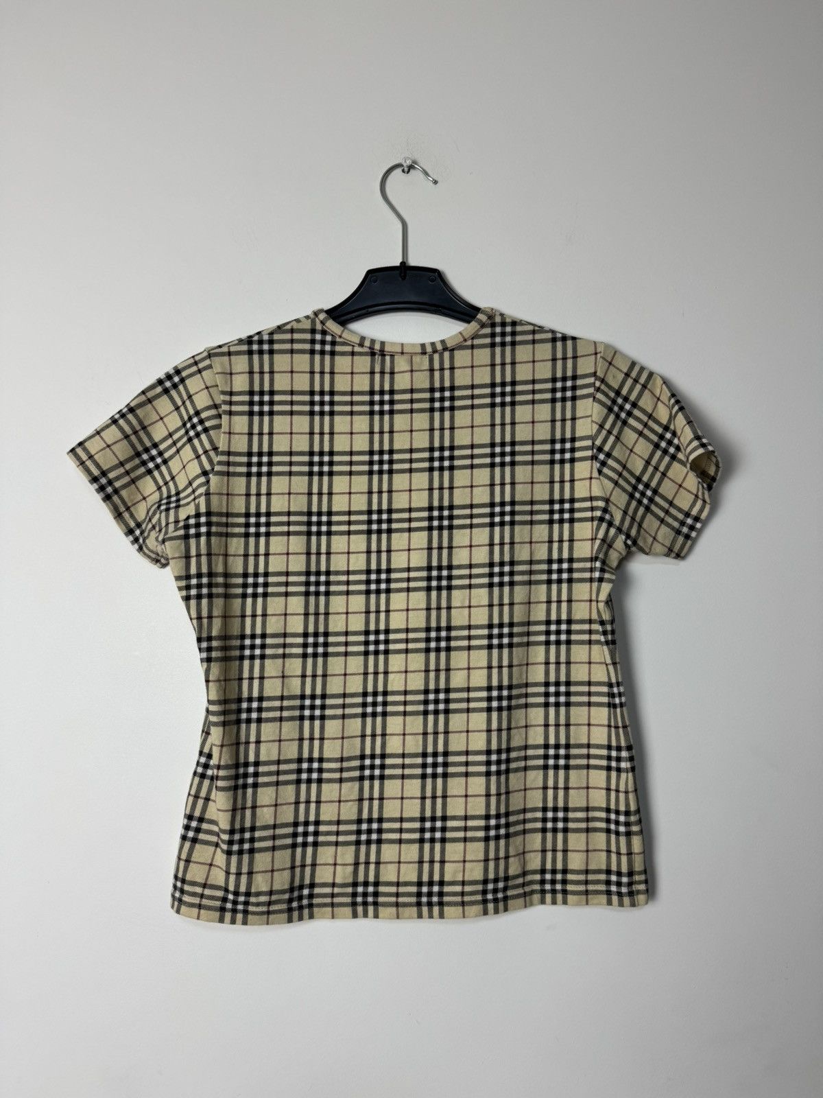 Burberry Vintage Burberry Iconic Nova Check Tee Luxury England design Size M / US 6-8 / IT 42-44 - 2 Thumbnail
