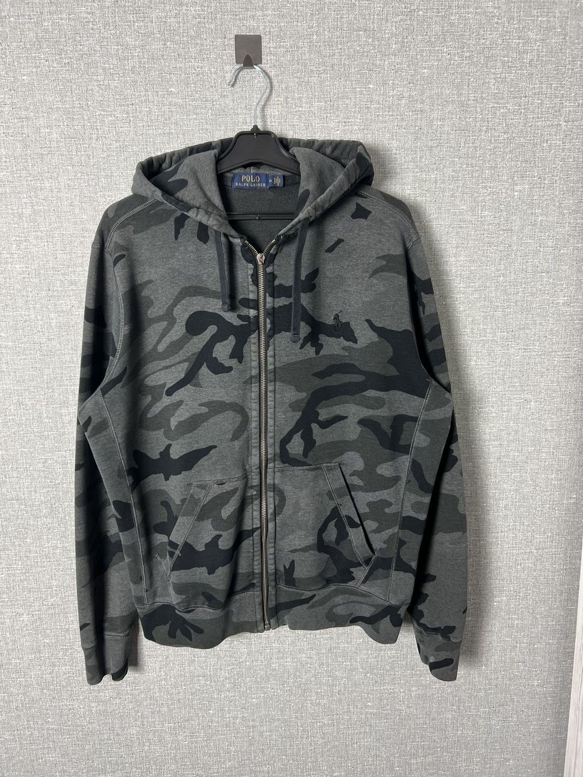 Polo Ralph Lauren Polo Ralph Lauren Camo Full Zip Hoodie Pony Logo Size US M / EU 48-50 / 2 - 1 Thumbnail