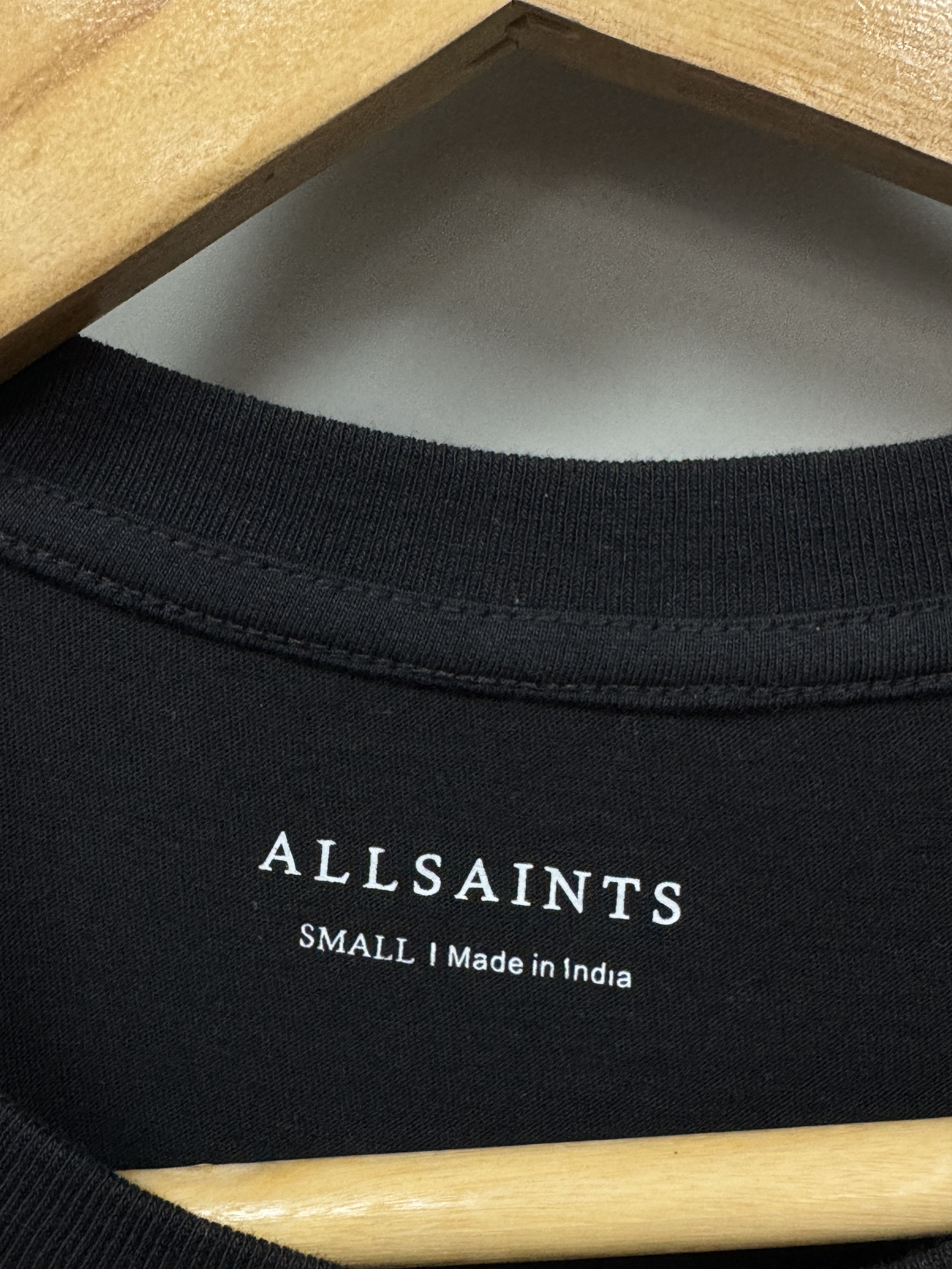 Allsaints All Saints Dna ss Crew Embroidered Logo Printed T-Shirt Size US S / EU 44-46 / 1 - 6 Thumbnail