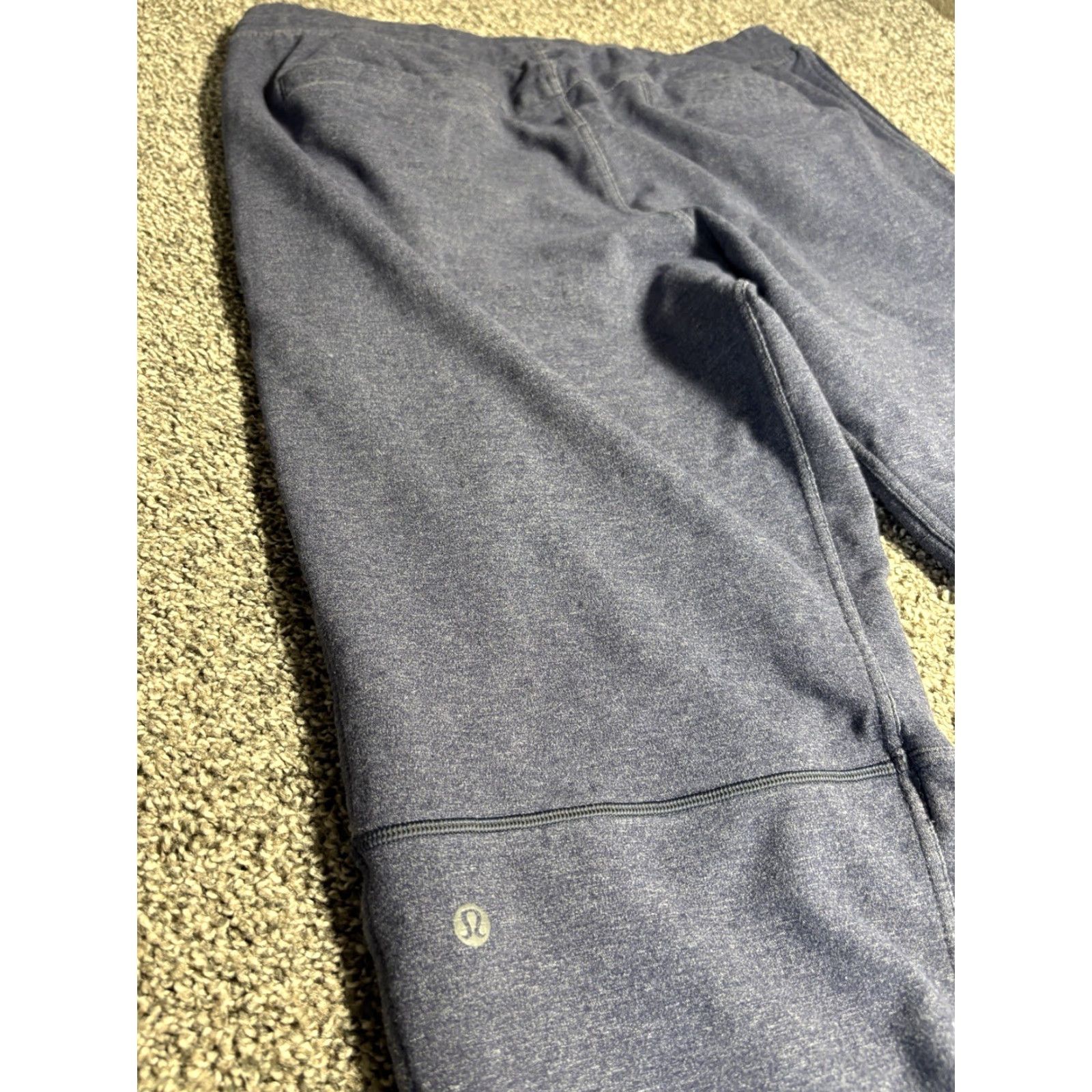 Lululemon Lululemon Jogger Pants Men 2XL Blue Gray Stretch Pockets Drawstring Sweatpants Size US 39 - 4 Thumbnail
