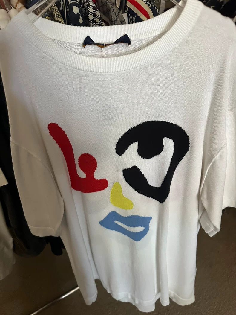 Louis Vuitton Louis Vuitton Clown graffiti short sleeves Size US XL / EU 56 / 4 - 1 Thumbnail