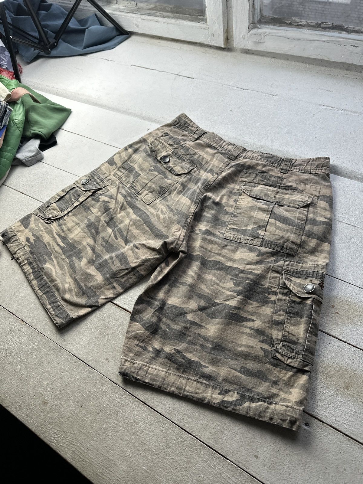 Billabong 🚨RARE BILLABONG BIG LOGO CARGO SHORTS Y2K SURF VINTAGE Size US 36 / EU 52 - 11 Thumbnail