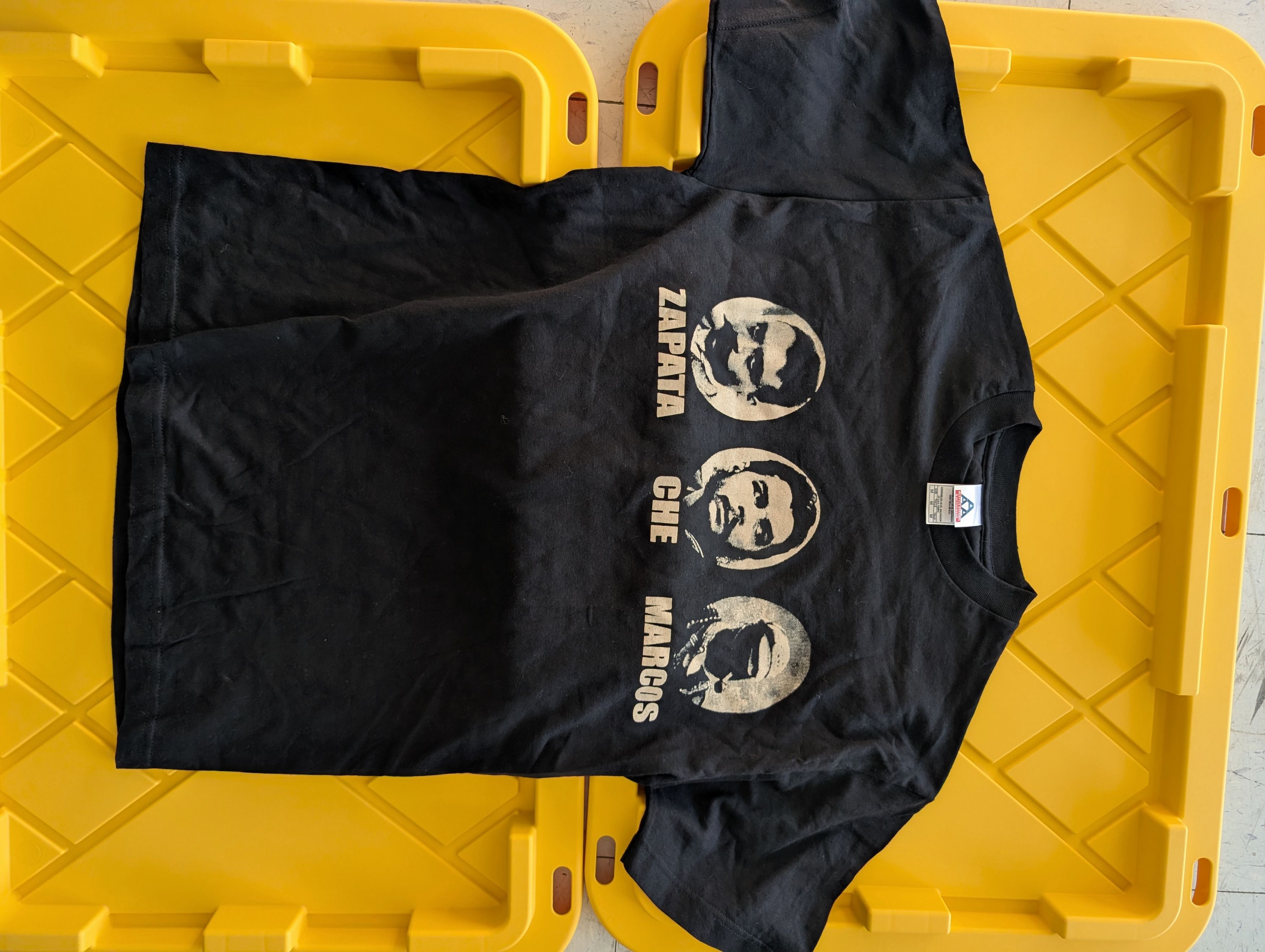 Vintage ZAPATA / CHE GUEVARA / MARCOS Black rare tee shirt Size US M / EU 48-50 / 2 - 1 Thumbnail