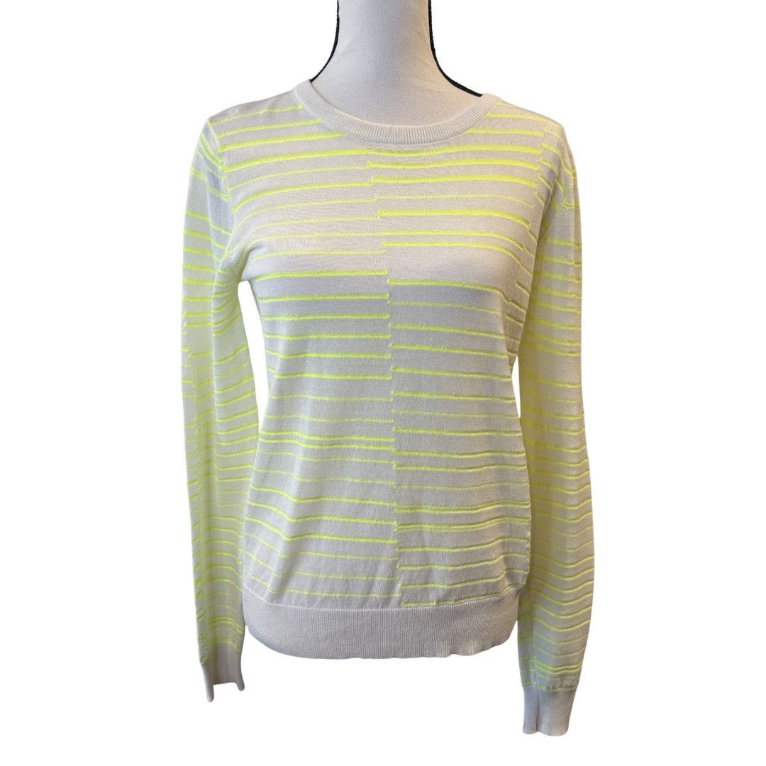 A.L.C. A.L.C. Women’s Striped Cotton Alpaca Blend Sweater Size S Size S / US 4 / IT 40 - 1 Thumbnail