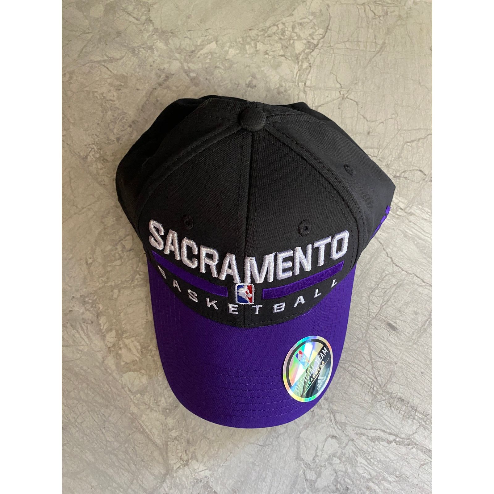 Adidas New Sacramento Kings Adidas NBA Snapback Hat Size ONE SIZE - 4 Thumbnail