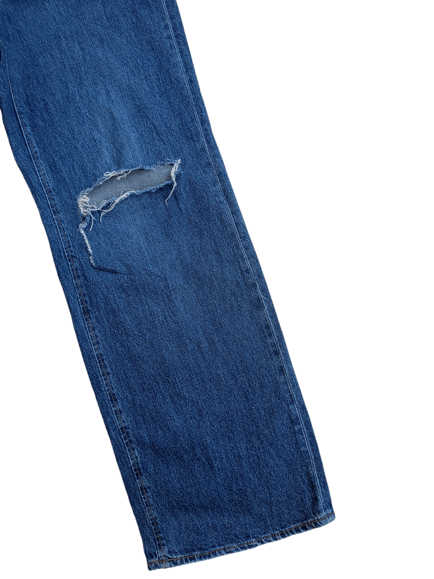 GU × Vintage GU Distressed Vintage Streetwear Denim Size US 27 - 6 Thumbnail